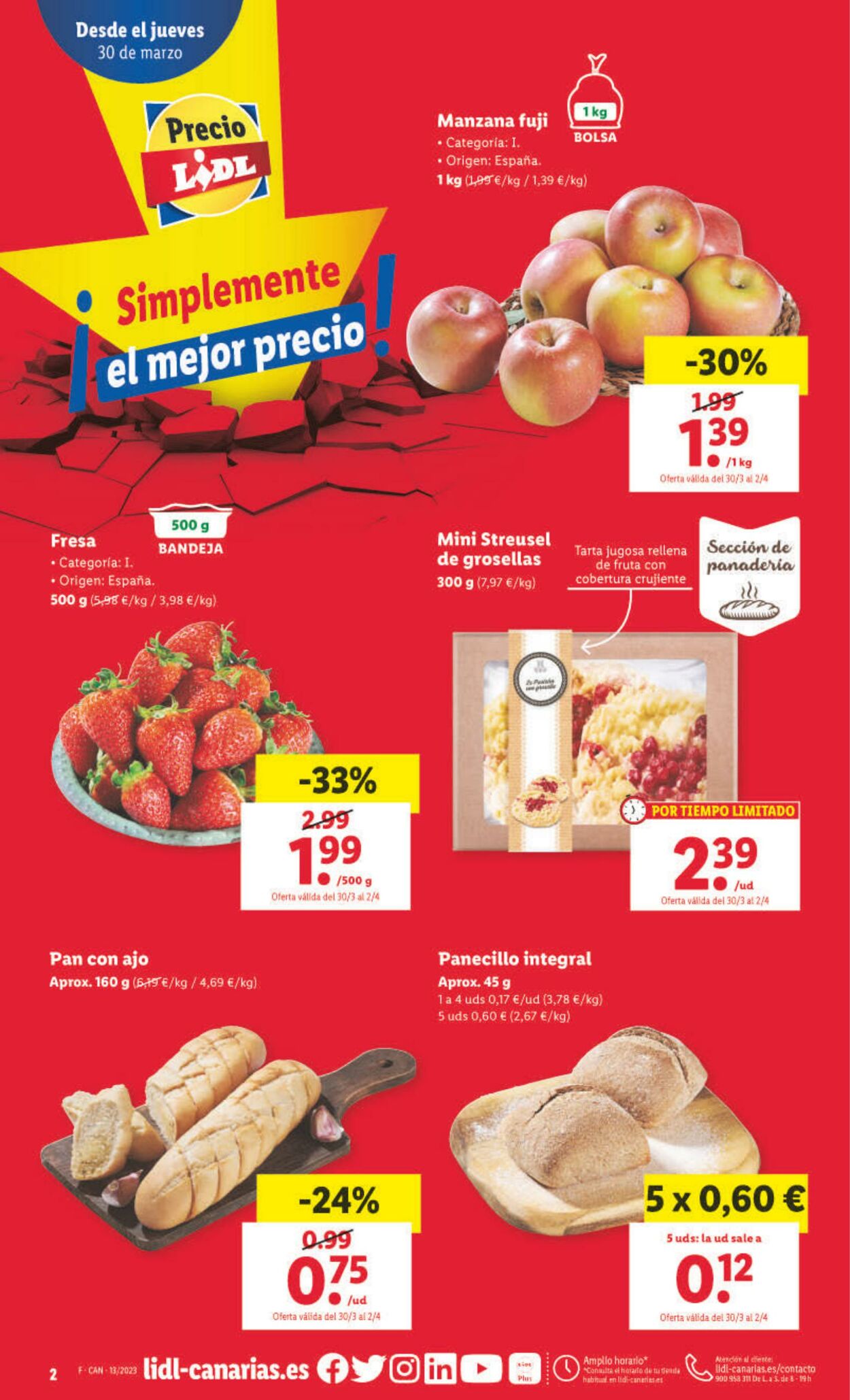 Folleto Lidl 30.03.2023 - 05.04.2023