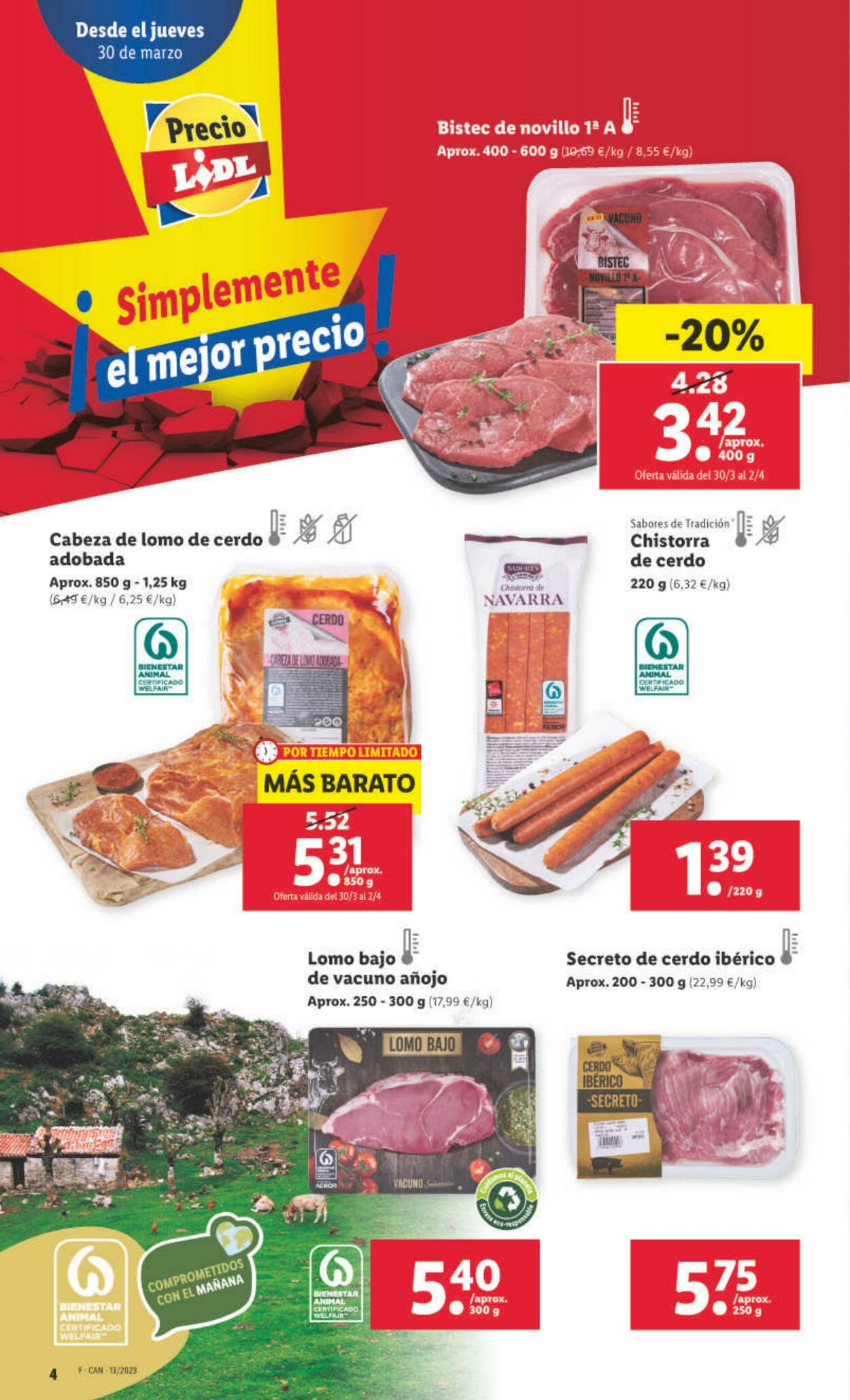 Folleto Lidl 30.03.2023 - 05.04.2023