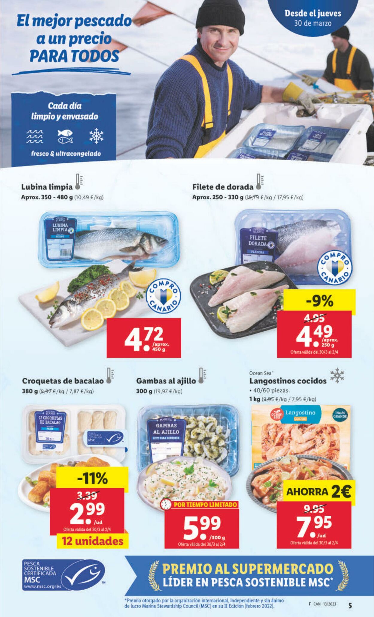 Folleto Lidl 30.03.2023 - 05.04.2023