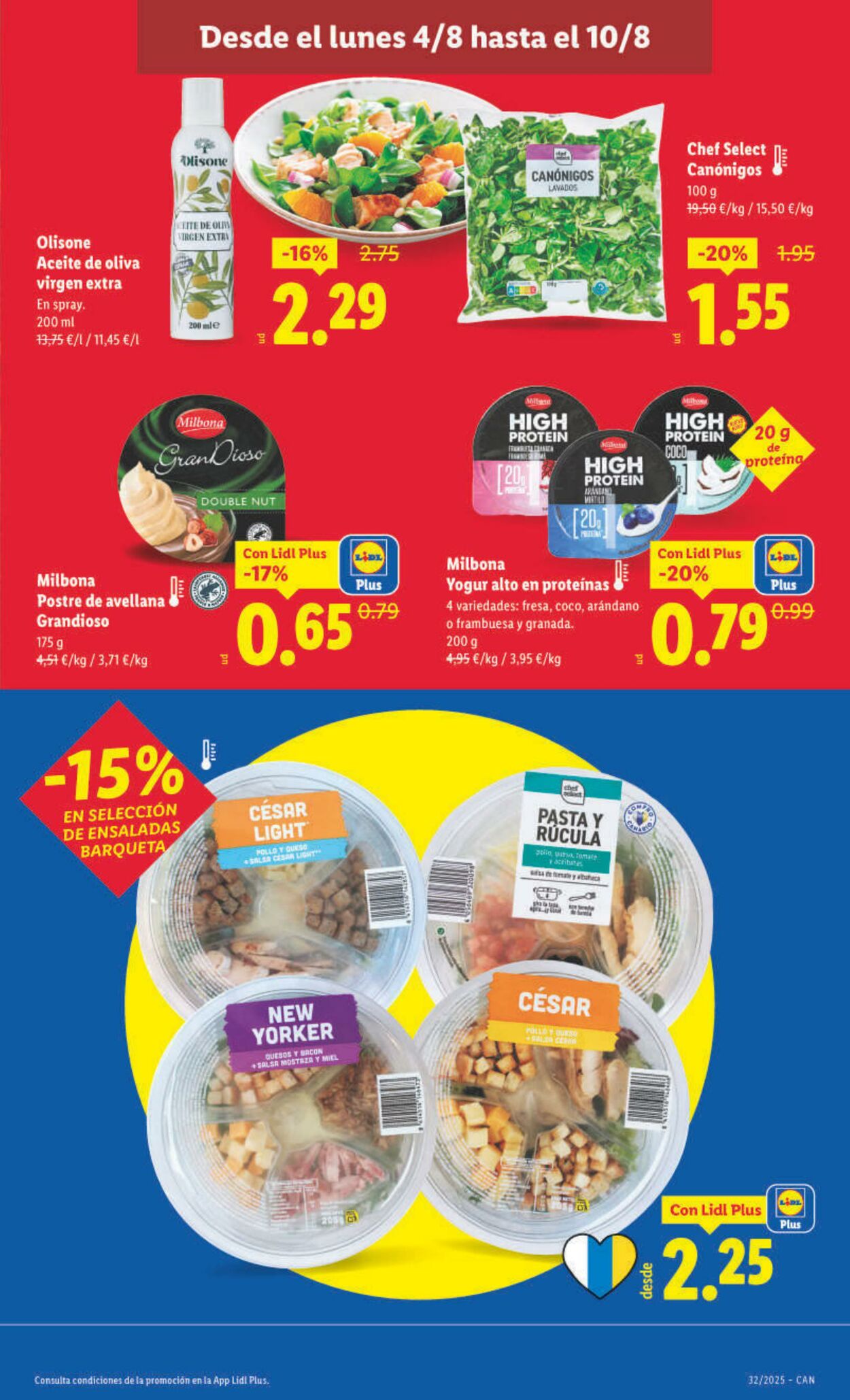 Folleto Lidl 04.08.2025 - 10.08.2025