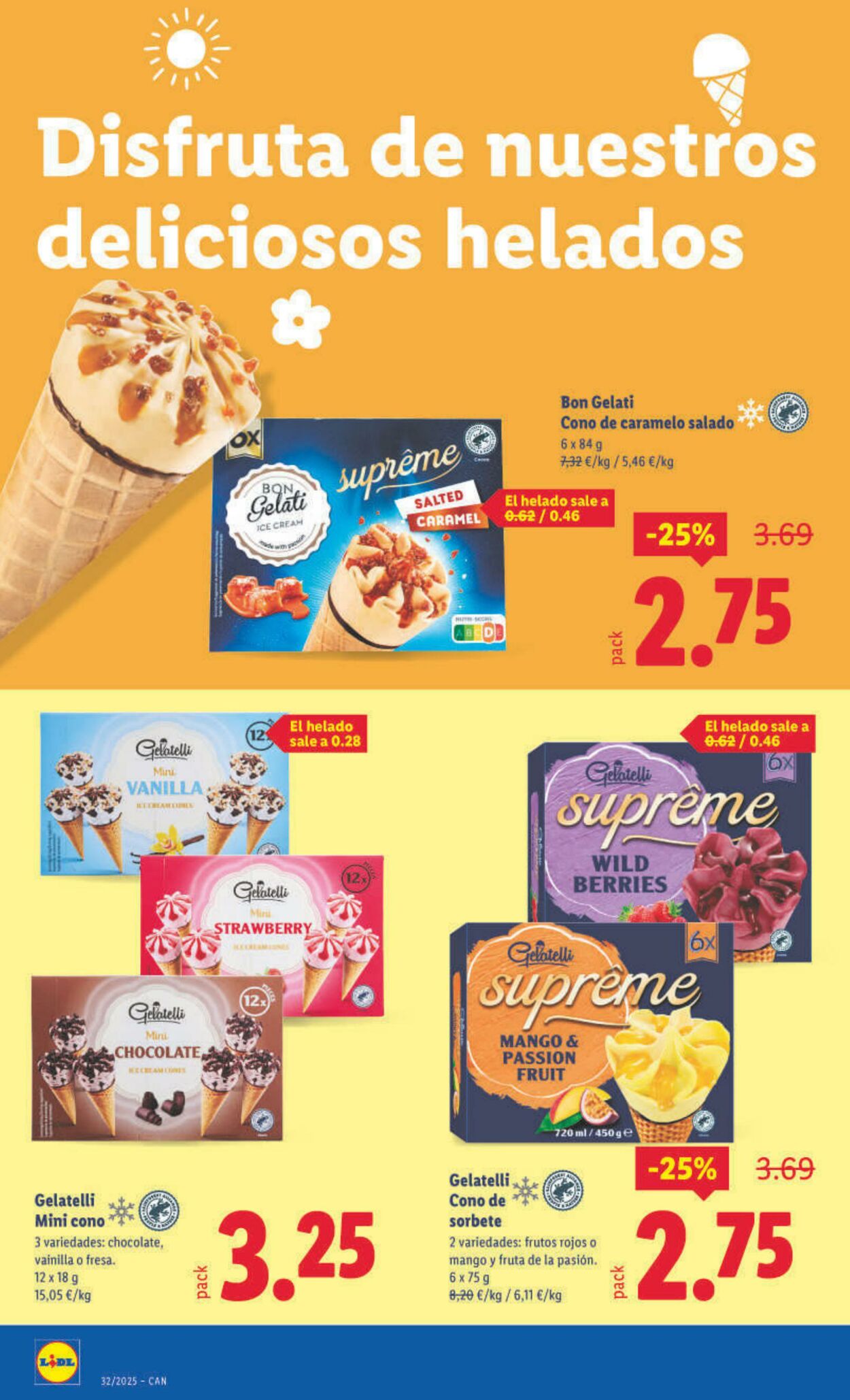 Folleto Lidl 04.08.2025 - 10.08.2025