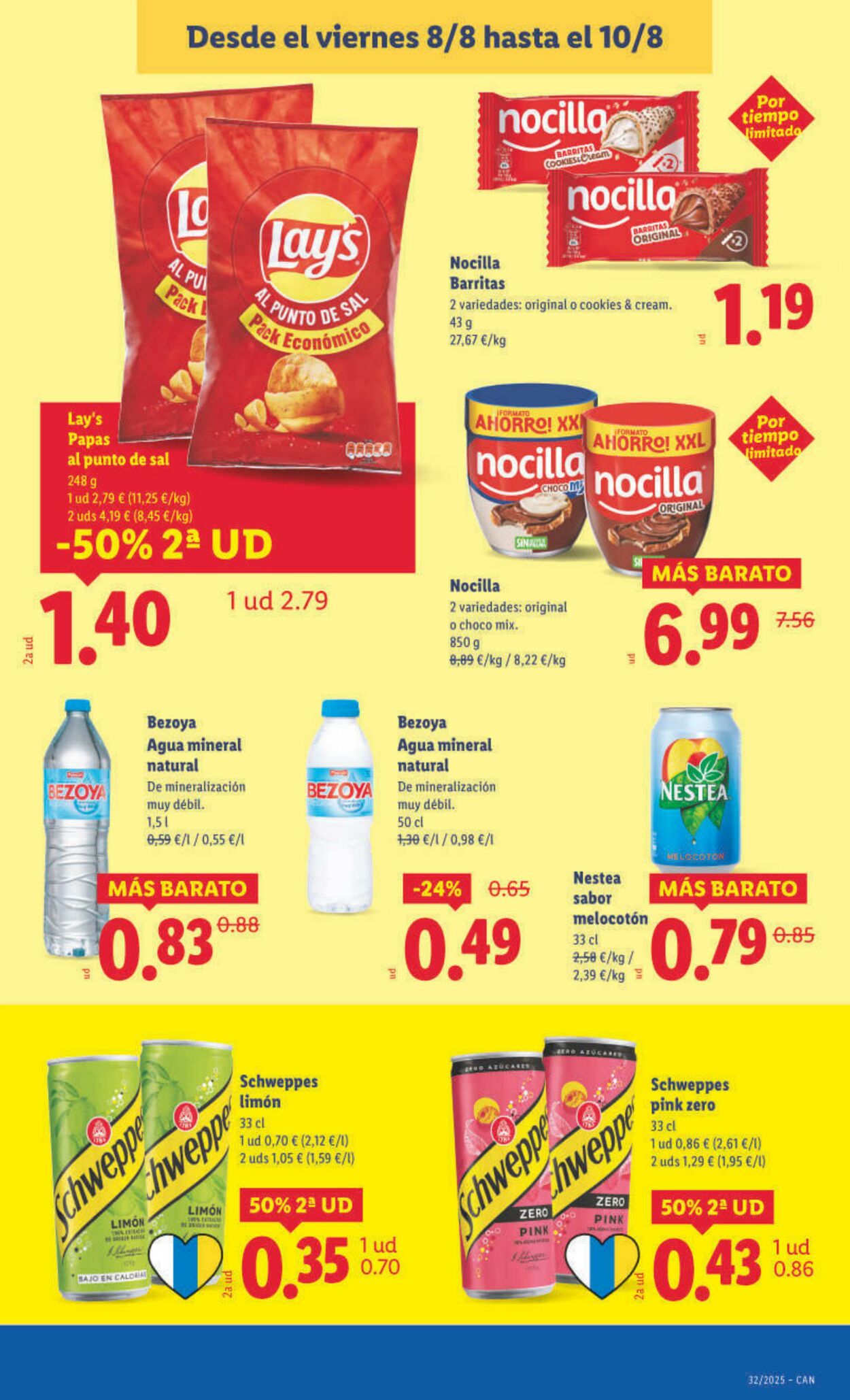 Folleto Lidl 04.08.2025 - 10.08.2025