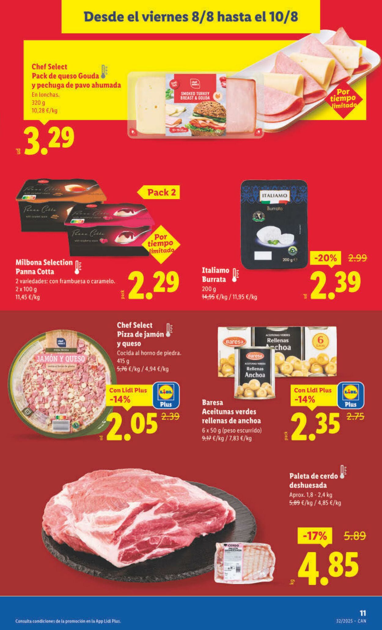 Folleto Lidl 04.08.2025 - 10.08.2025