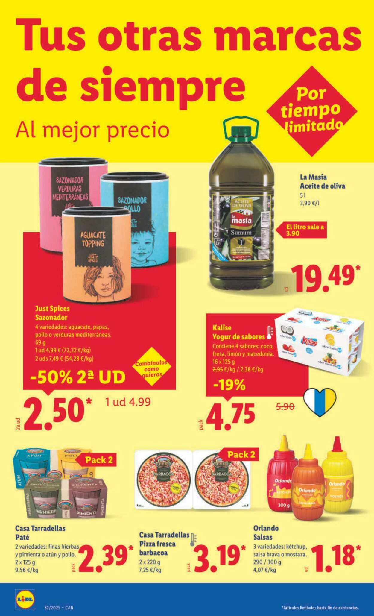 Folleto Lidl 04.08.2025 - 10.08.2025
