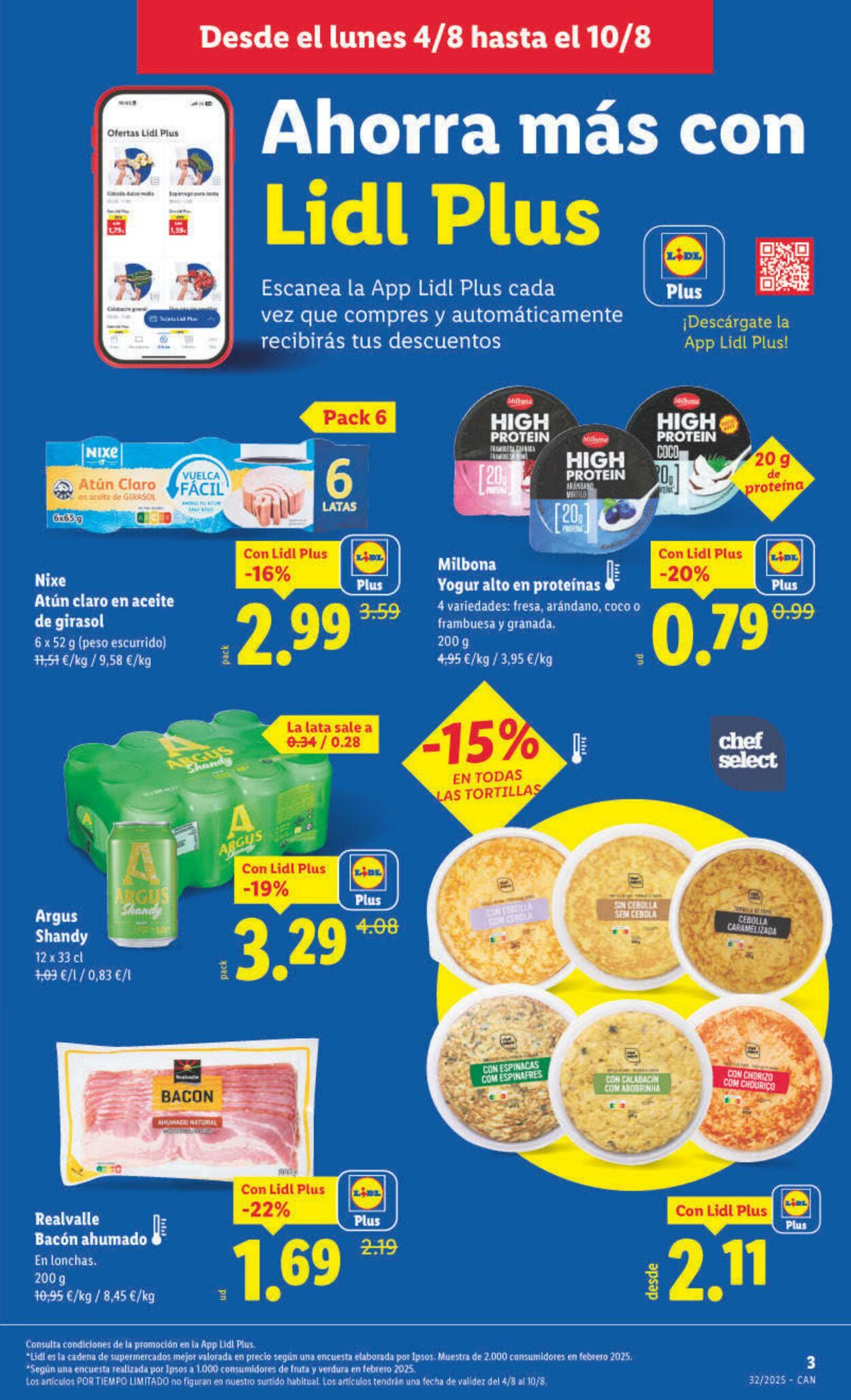 Folleto Lidl 04.08.2025 - 10.08.2025