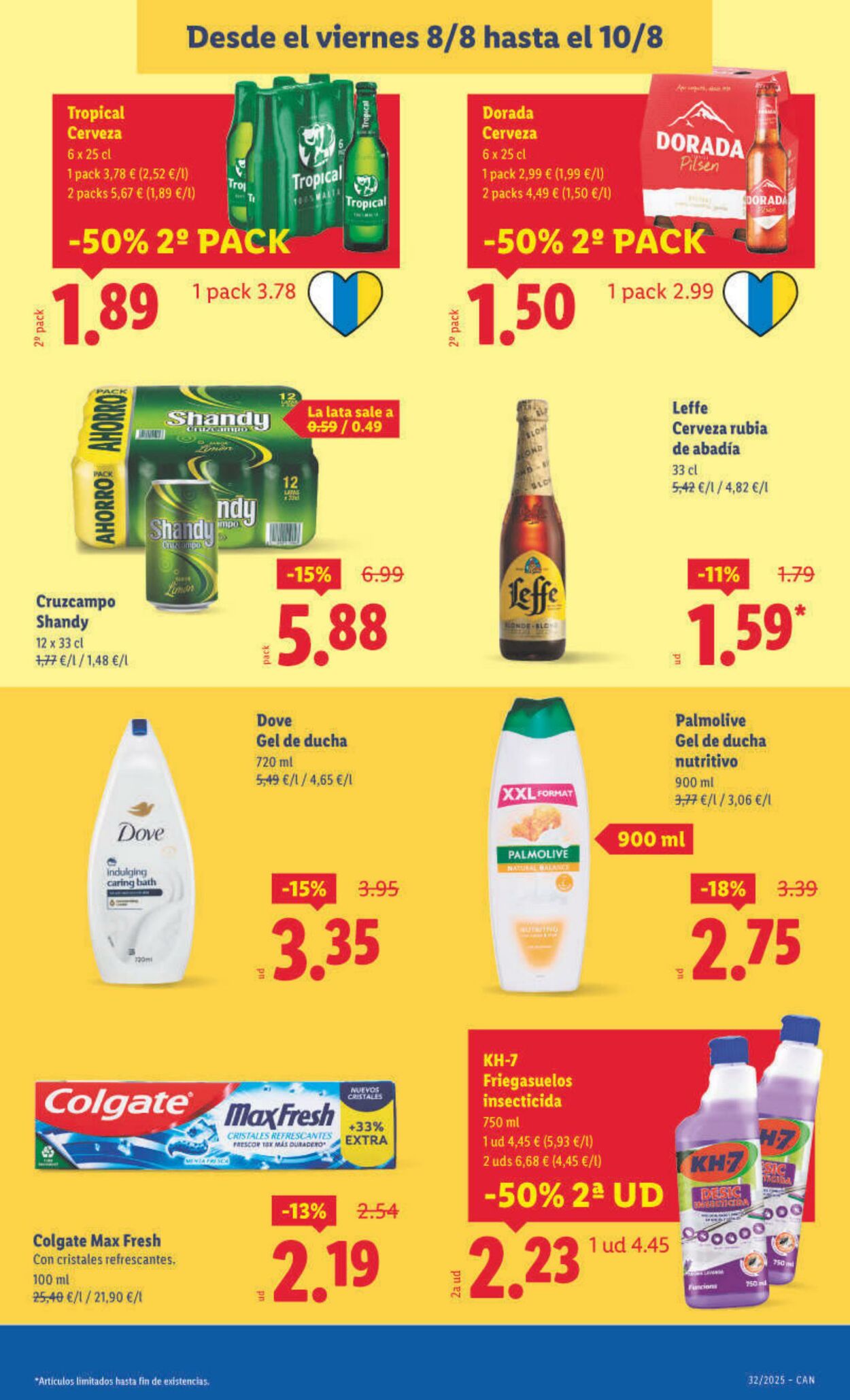 Folleto Lidl 04.08.2025 - 10.08.2025