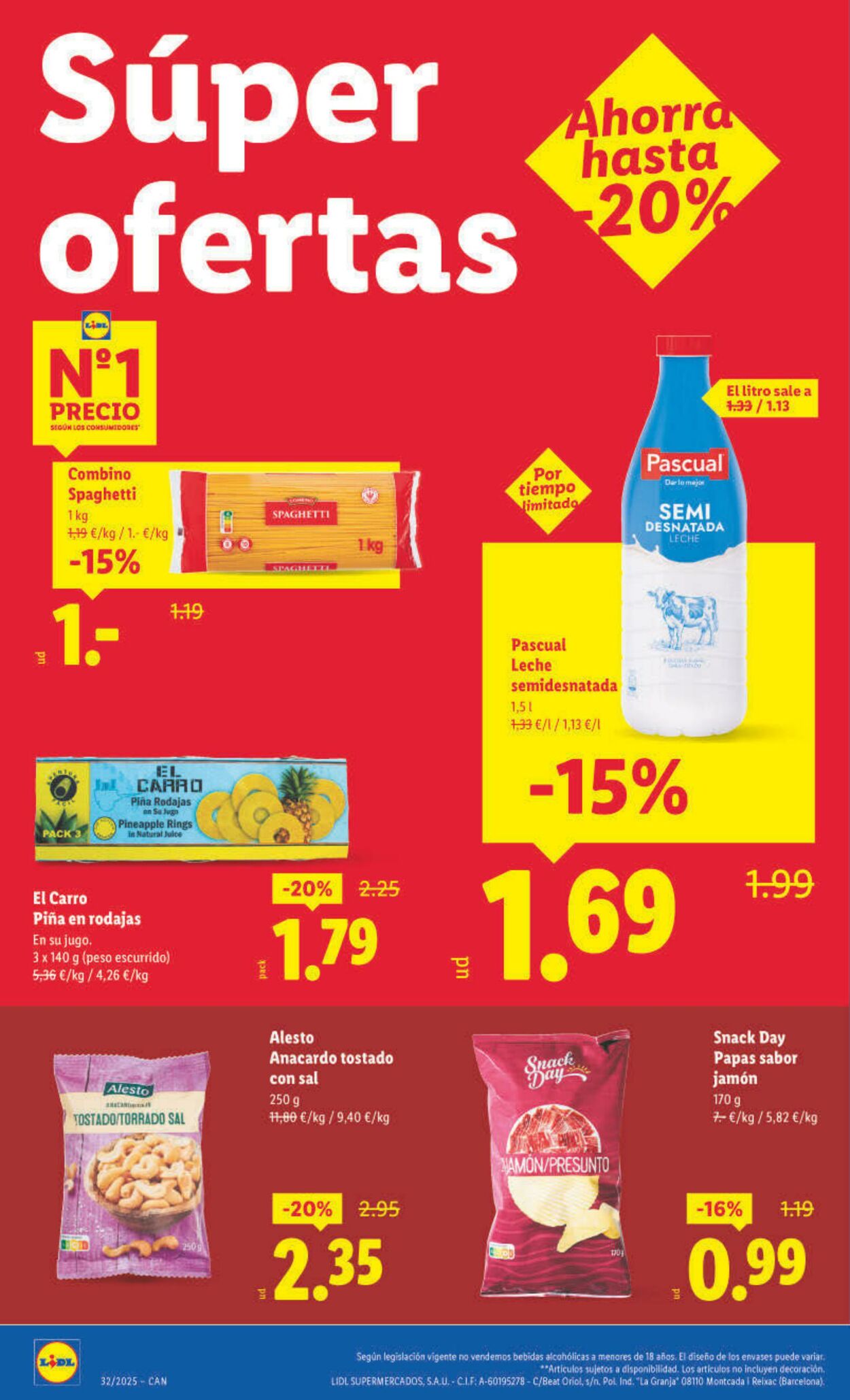 Folleto Lidl 04.08.2025 - 10.08.2025