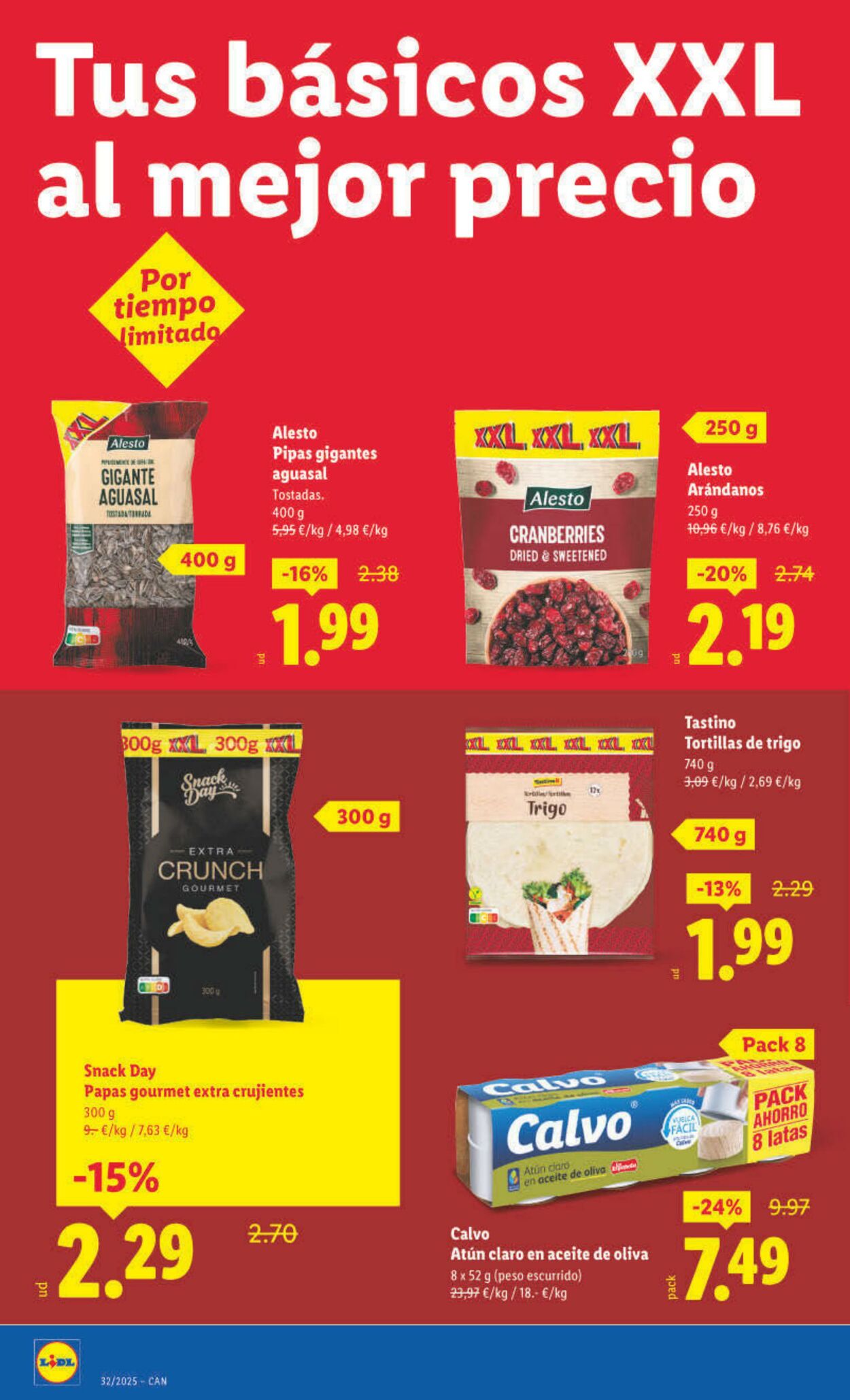 Folleto Lidl 04.08.2025 - 10.08.2025