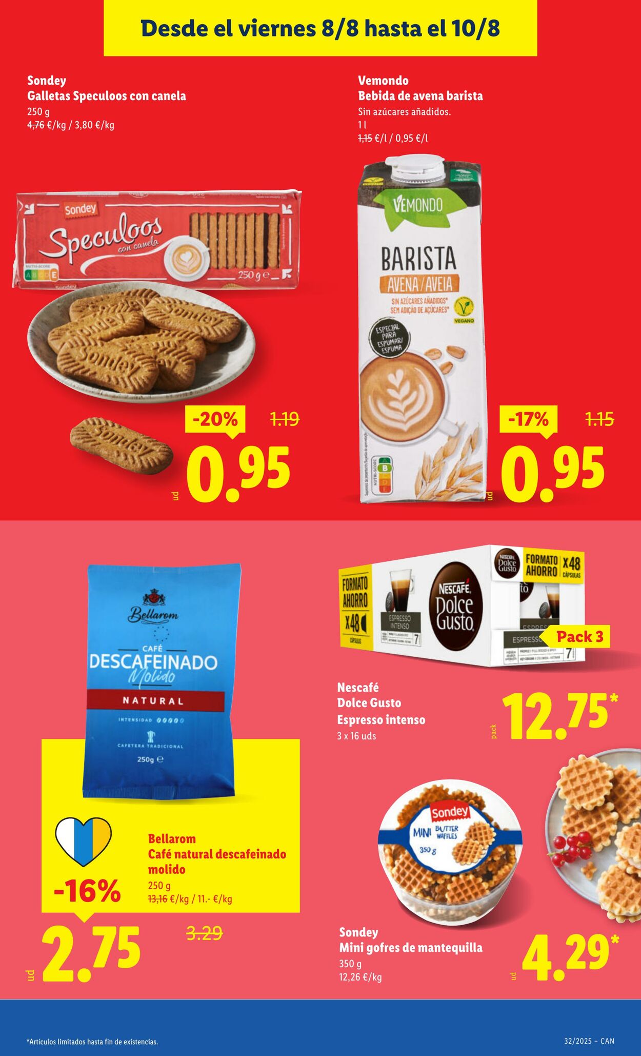 Folleto Lidl 04.08.2025 - 10.08.2025