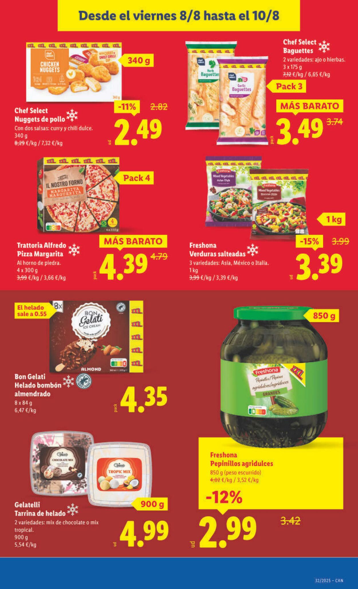 Folleto Lidl 04.08.2025 - 10.08.2025
