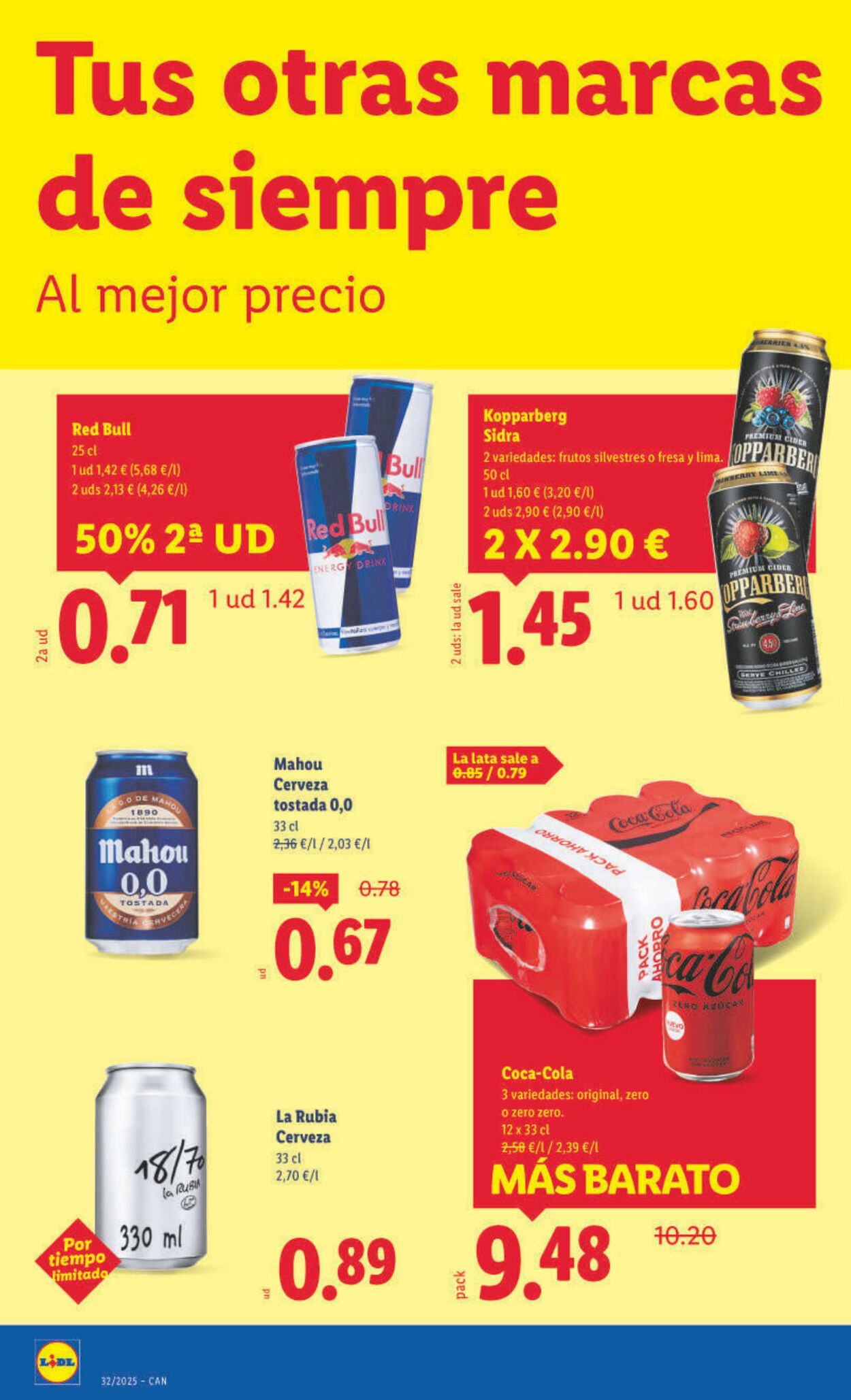 Folleto Lidl 04.08.2025 - 10.08.2025