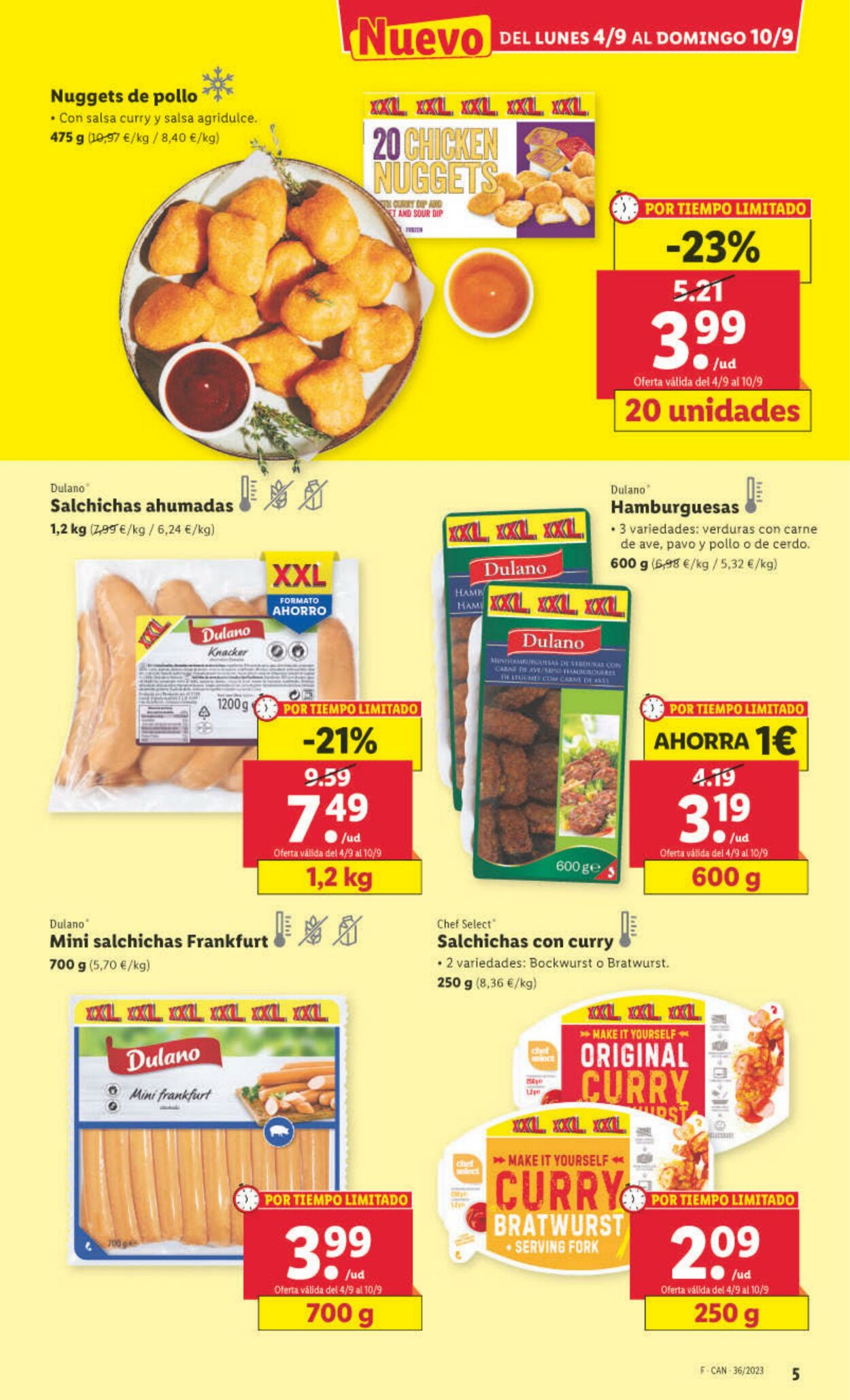 Folleto Lidl 04.09.2023 - 10.09.2023