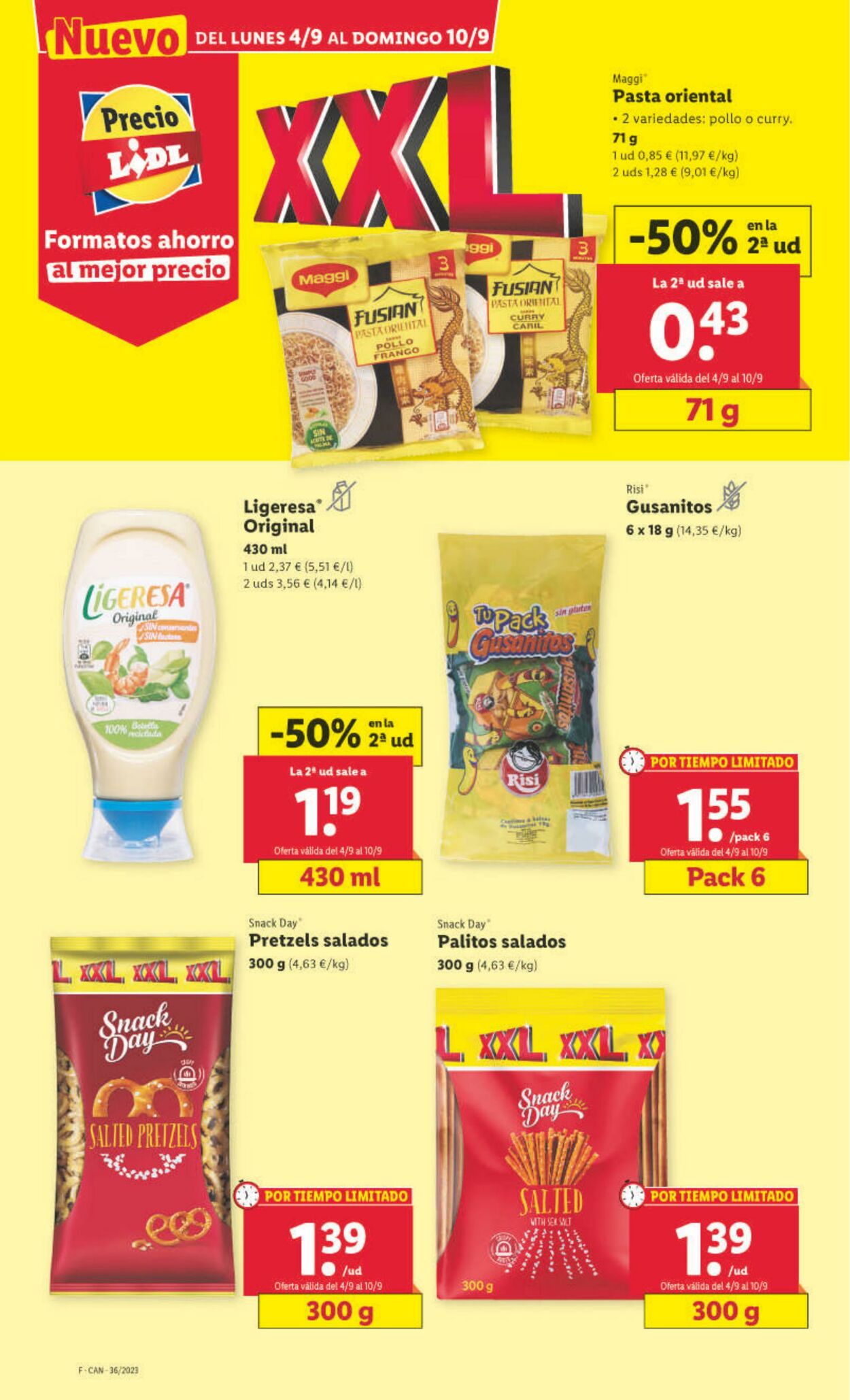 Folleto Lidl 04.09.2023 - 10.09.2023