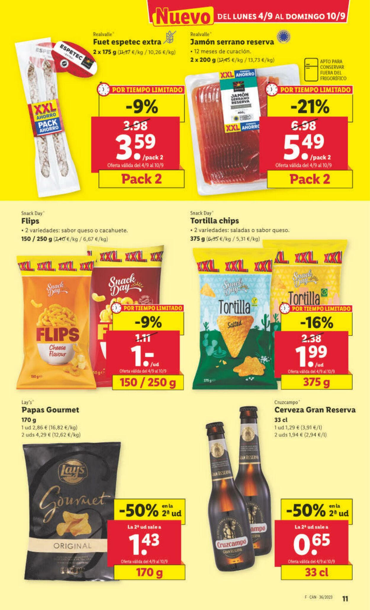 Folleto Lidl 04.09.2023 - 10.09.2023