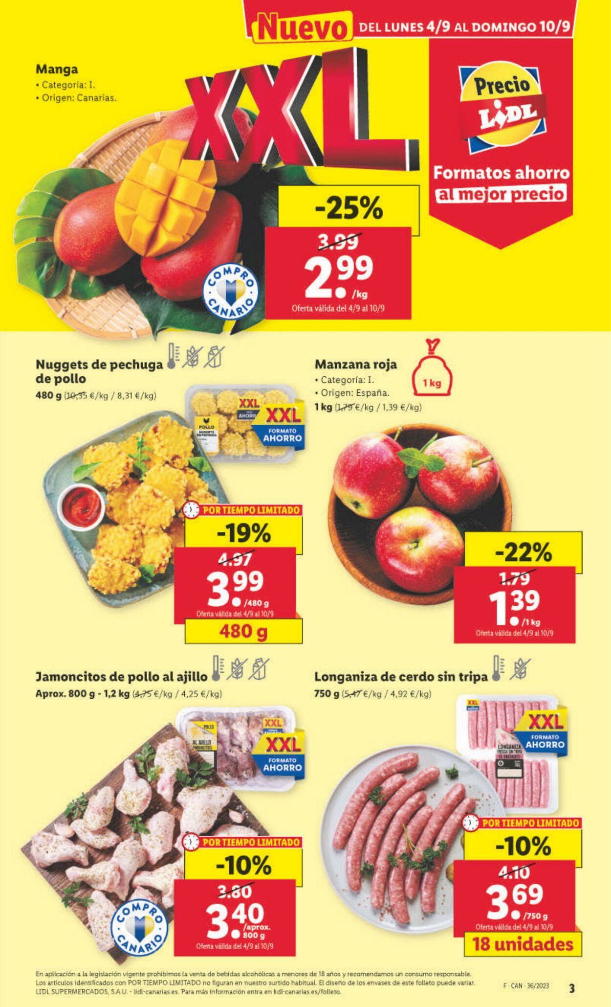 Folleto Lidl 04.09.2023 - 10.09.2023