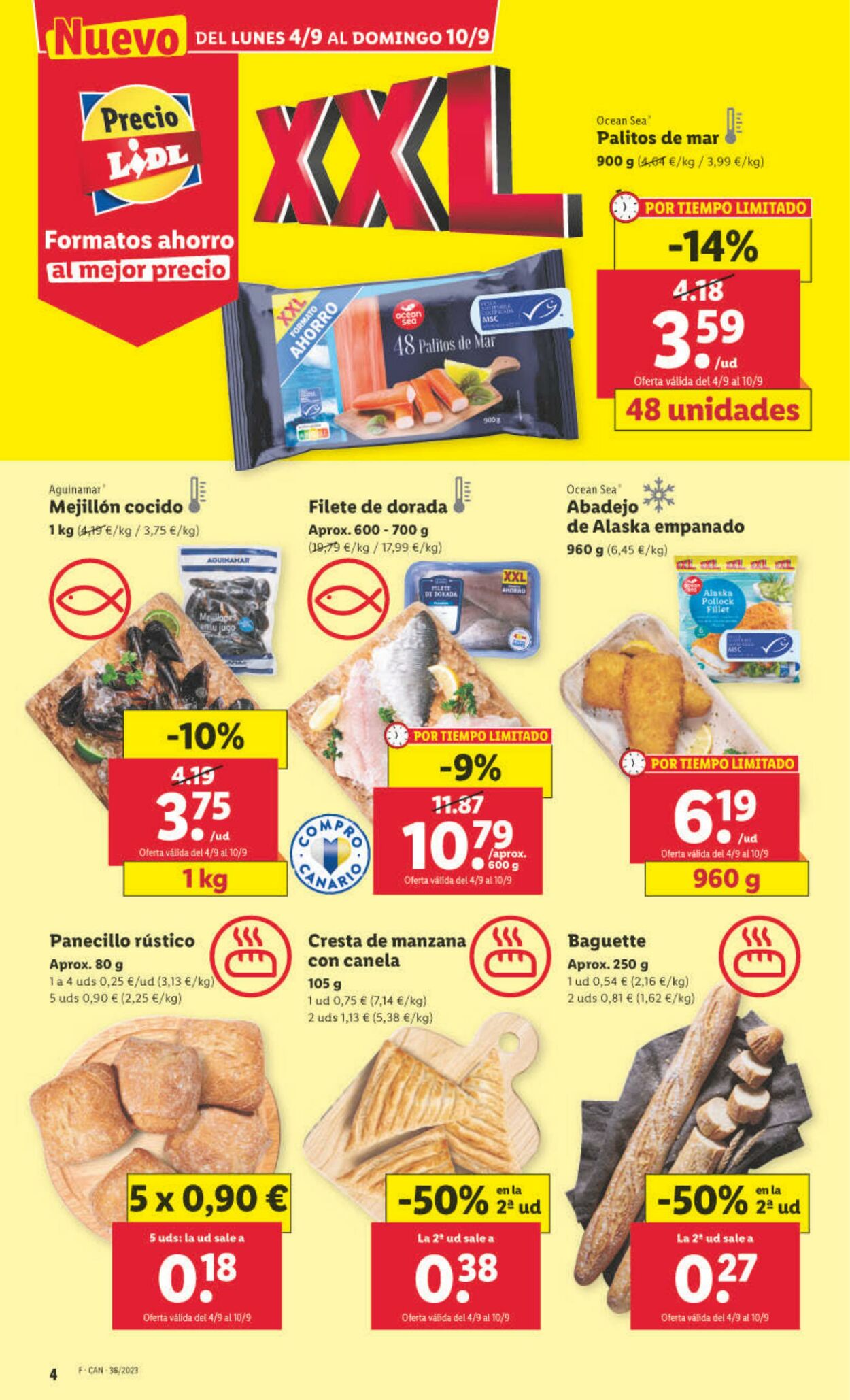 Folleto Lidl 04.09.2023 - 10.09.2023