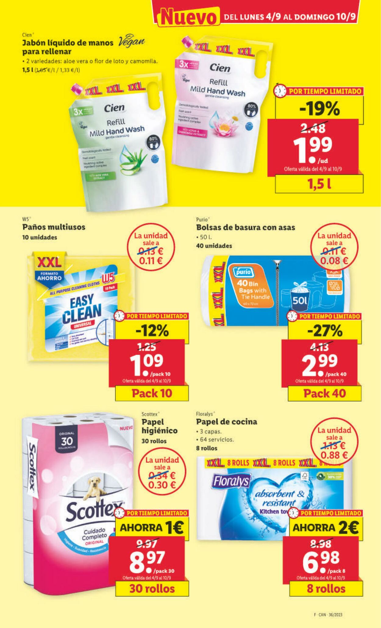 Folleto Lidl 04.09.2023 - 10.09.2023