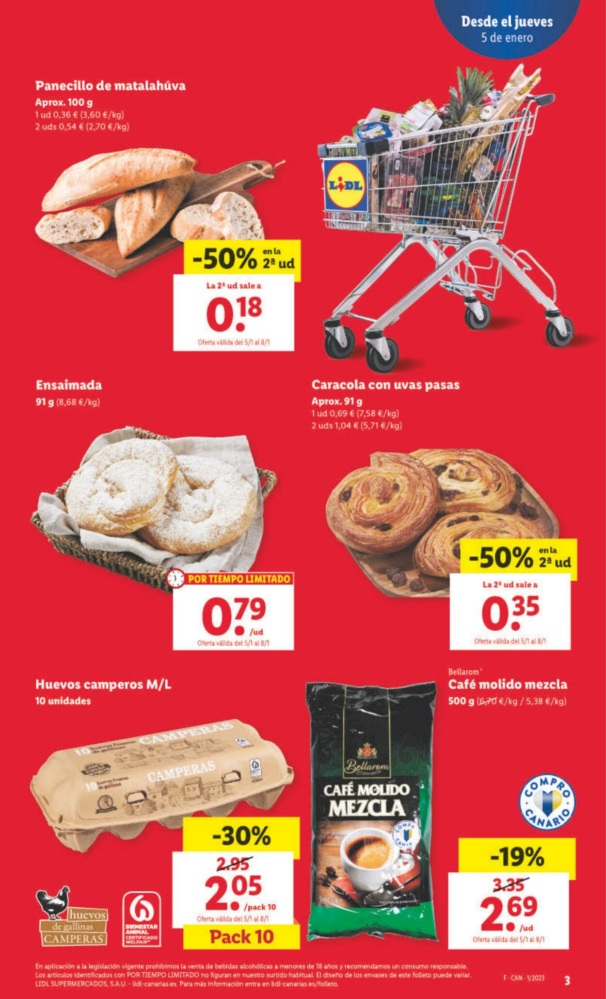 Folleto Lidl 05.01.2023 - 11.01.2023