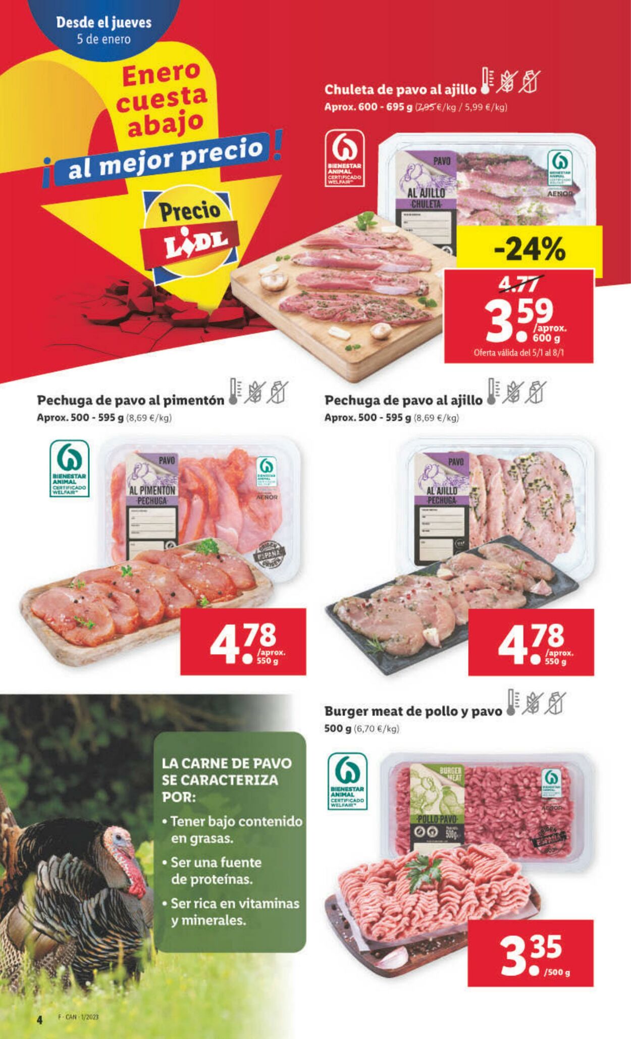 Folleto Lidl 05.01.2023 - 11.01.2023