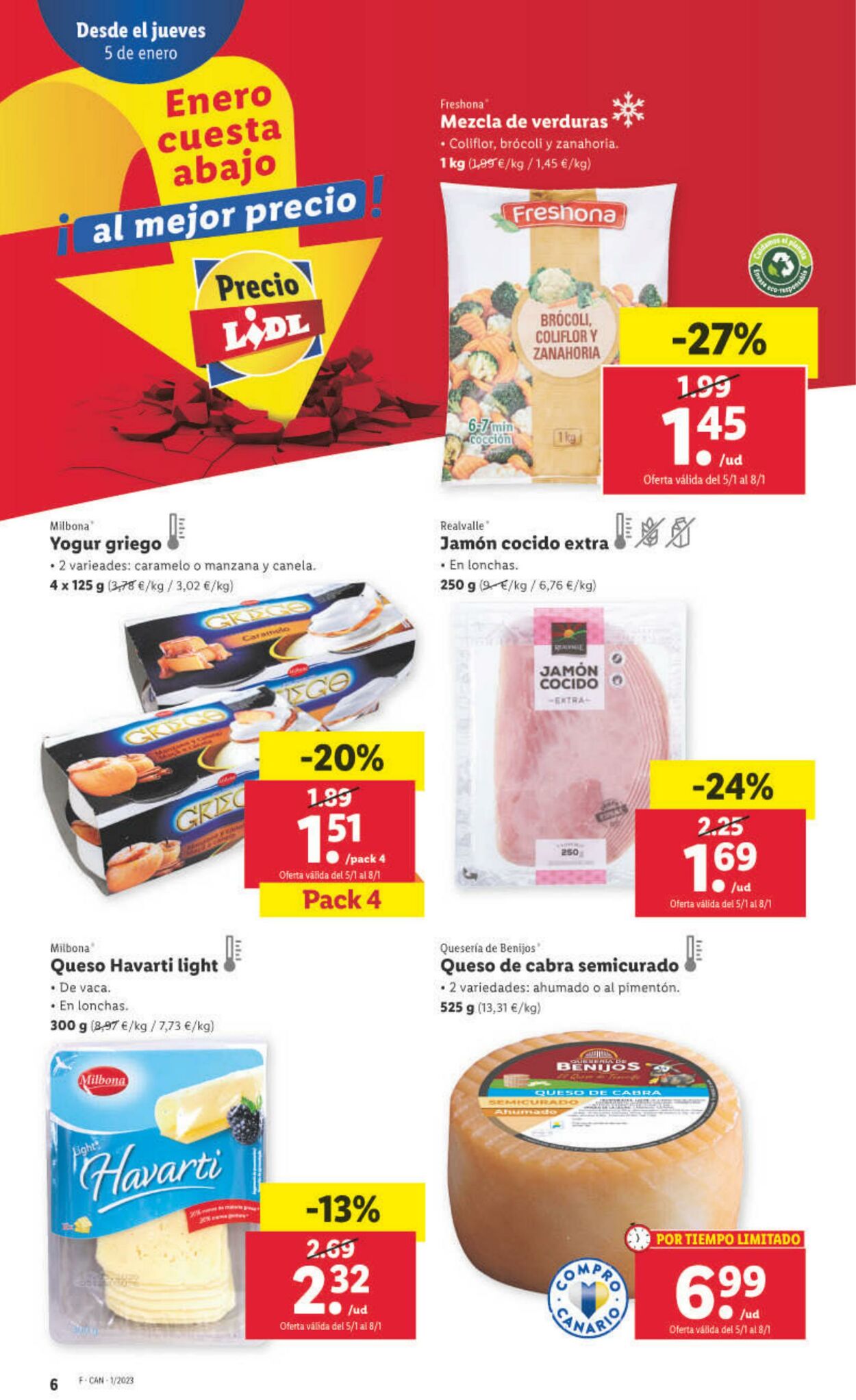 Folleto Lidl 05.01.2023 - 11.01.2023