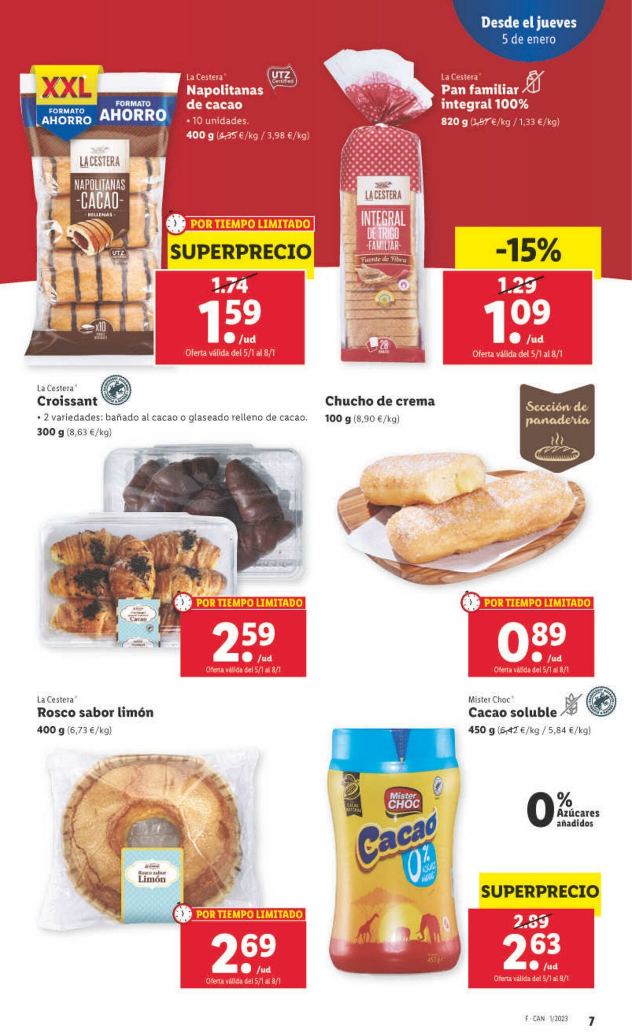 Folleto Lidl 05.01.2023 - 11.01.2023