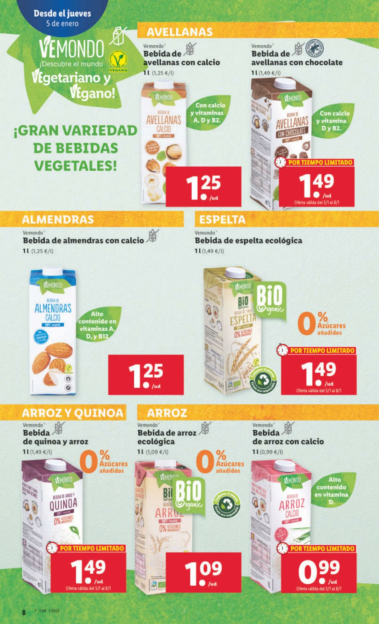 Folleto Lidl 05.01.2023 - 11.01.2023