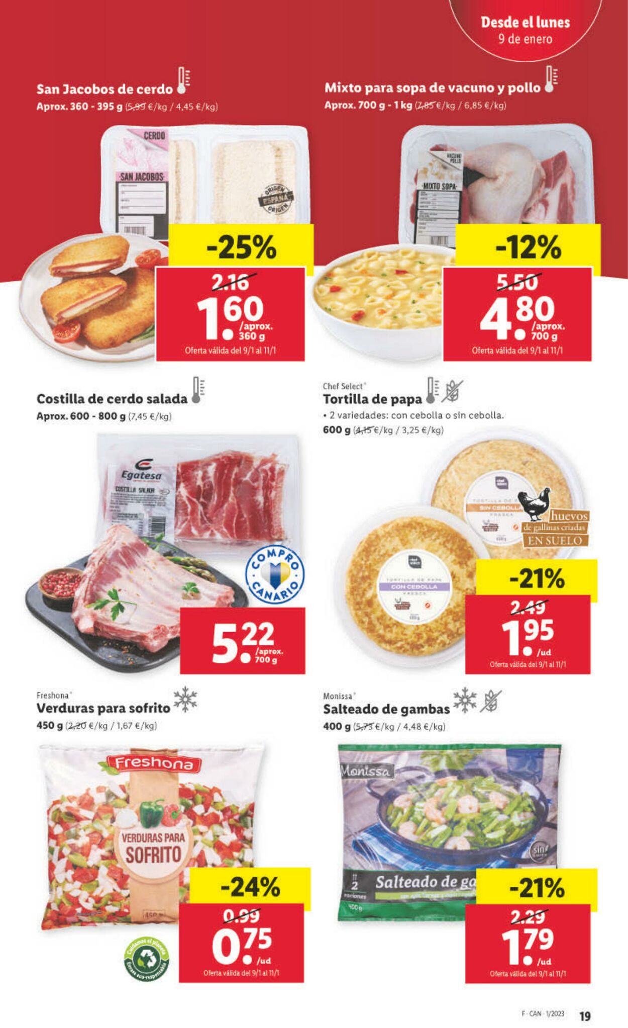 Folleto Lidl 05.01.2023 - 11.01.2023