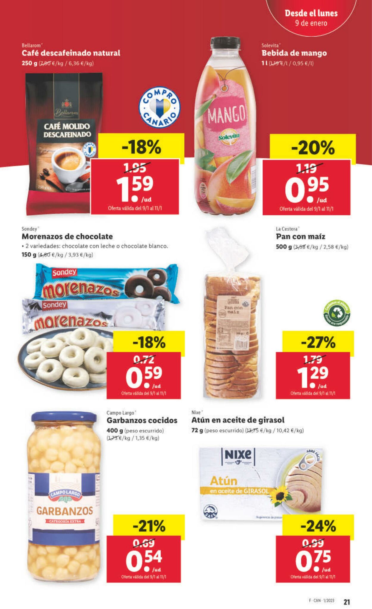 Folleto Lidl 05.01.2023 - 11.01.2023