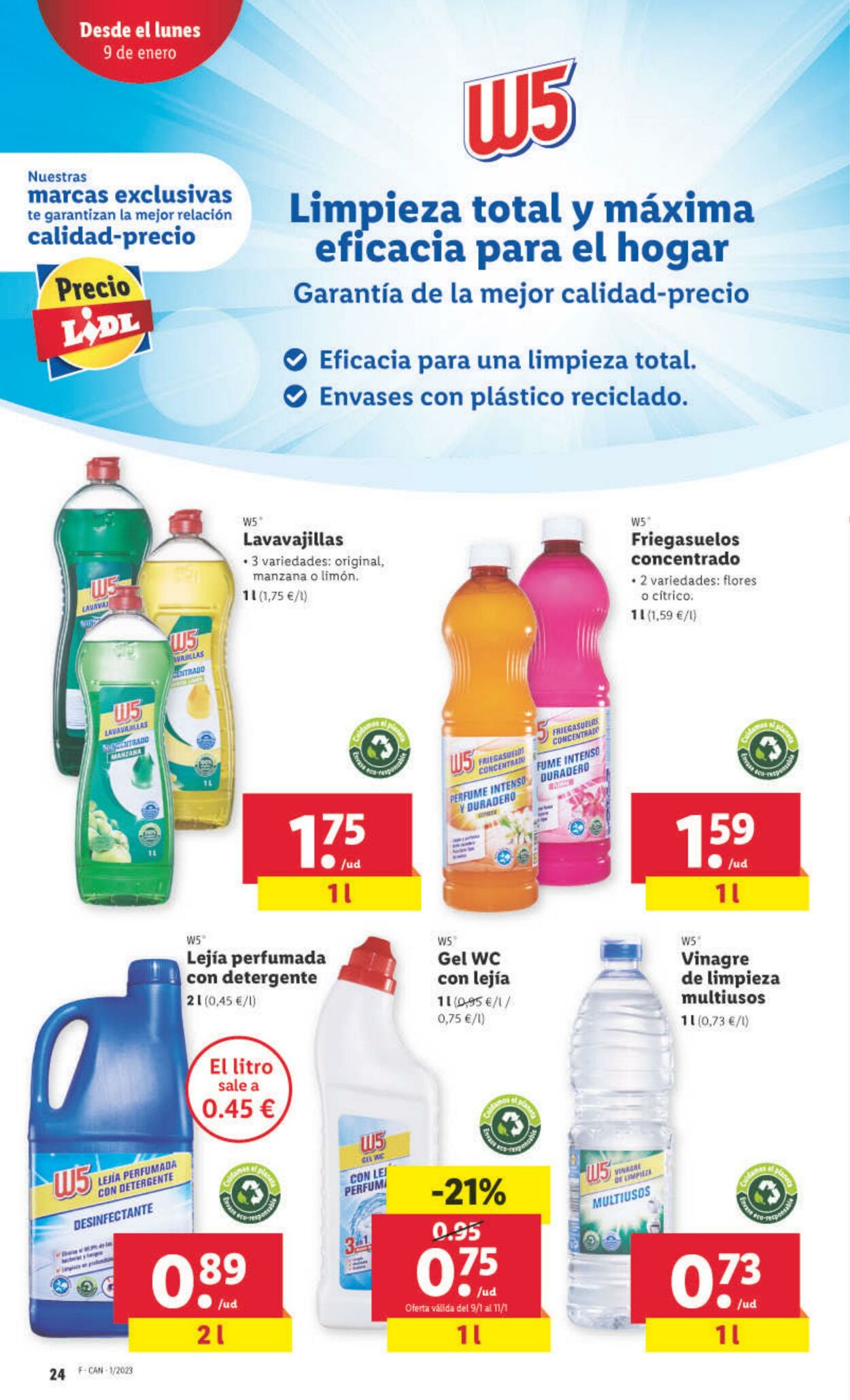 Folleto Lidl 05.01.2023 - 11.01.2023