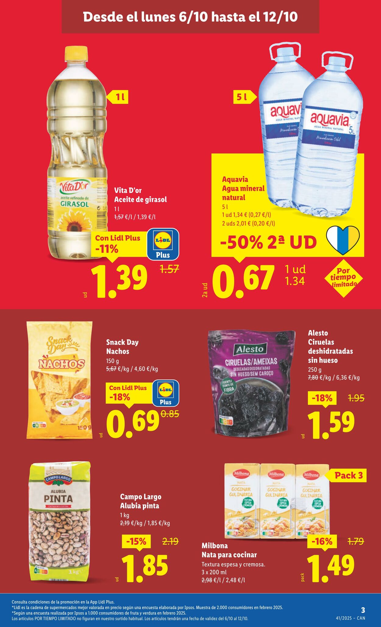 Folleto Lidl 06.10.2025 - 12.10.2025