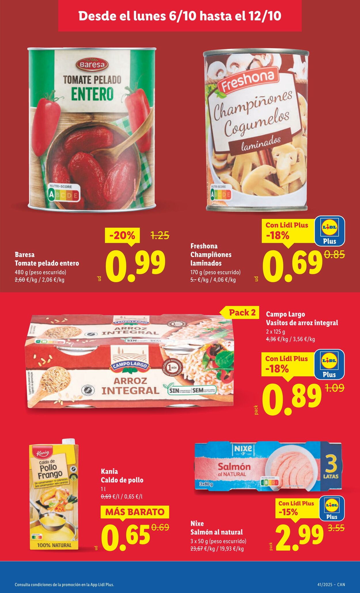 Folleto Lidl 06.10.2025 - 12.10.2025