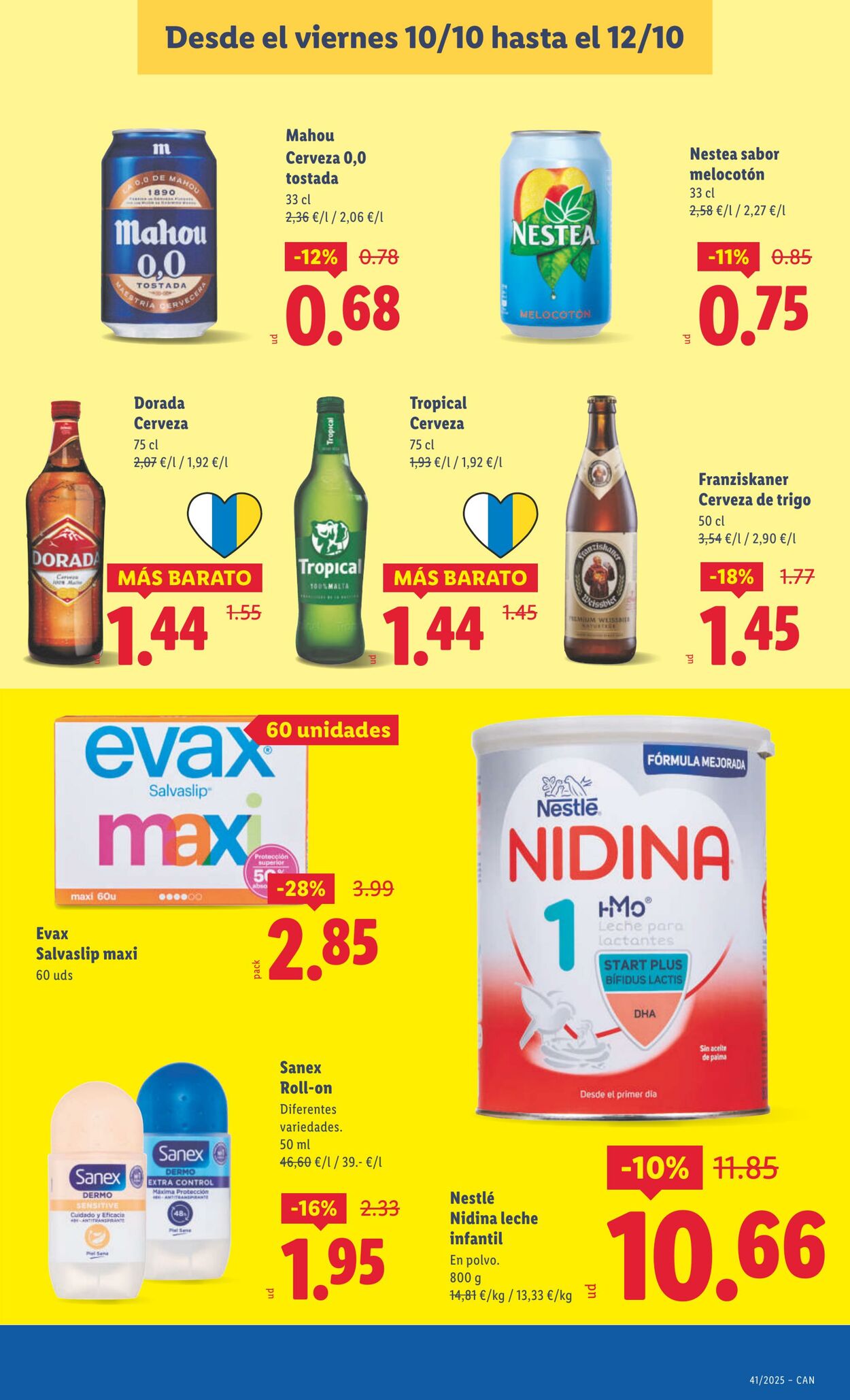 Folleto Lidl 06.10.2025 - 12.10.2025
