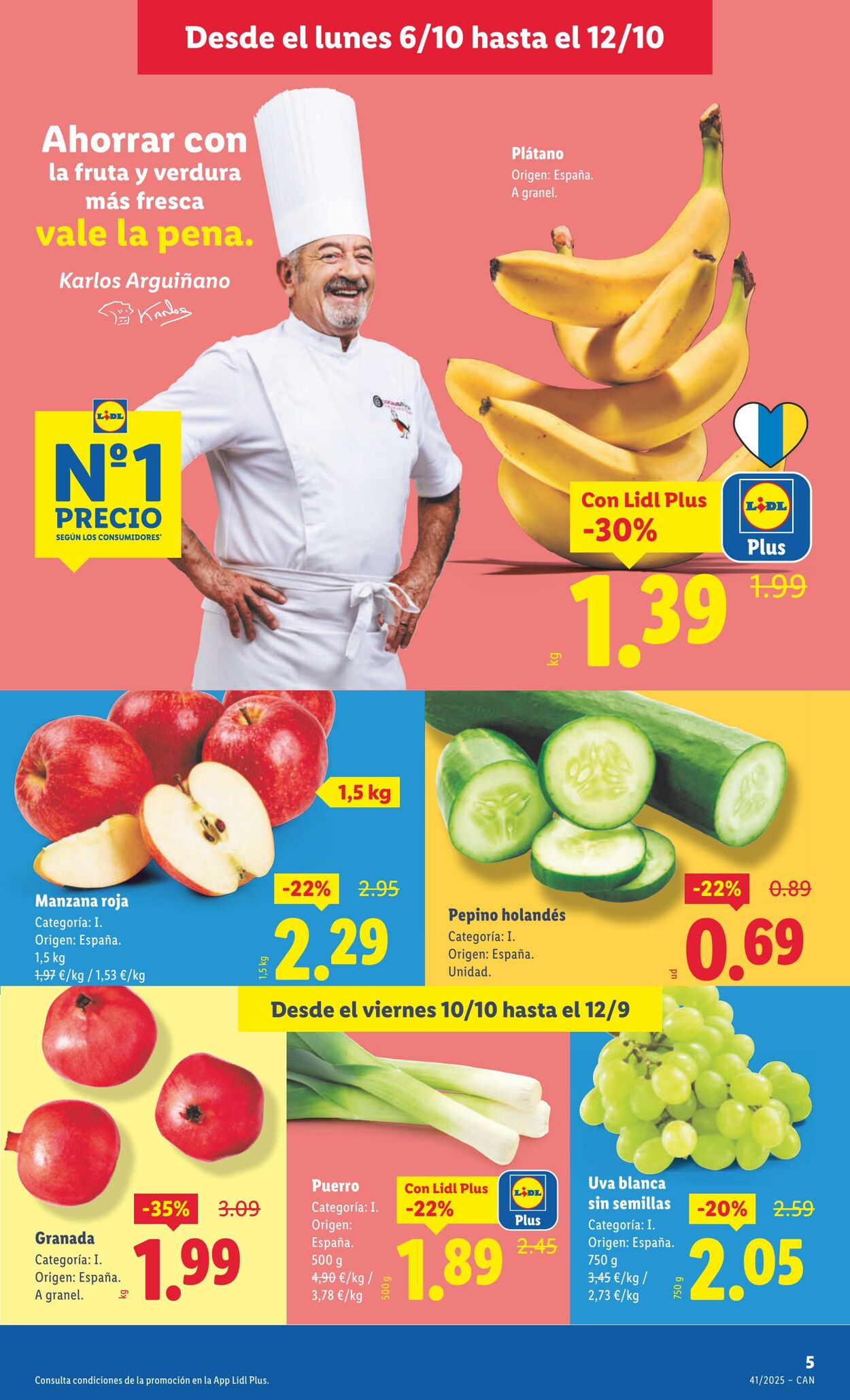 Folleto Lidl 06.10.2025 - 12.10.2025