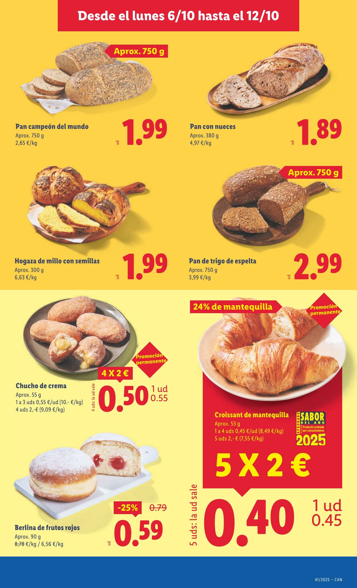 Folleto Lidl 06.10.2025 - 12.10.2025