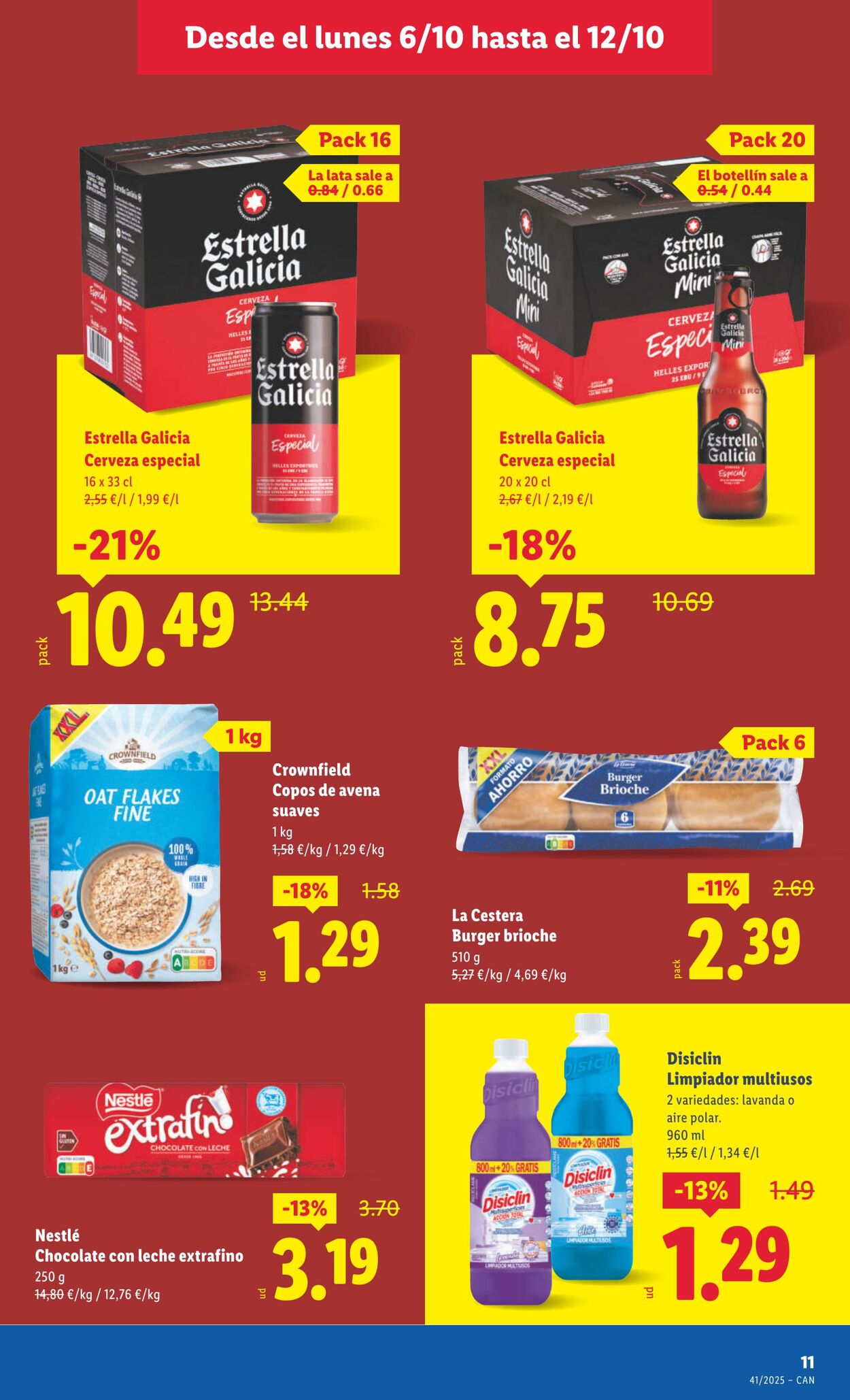 Folleto Lidl 06.10.2025 - 12.10.2025