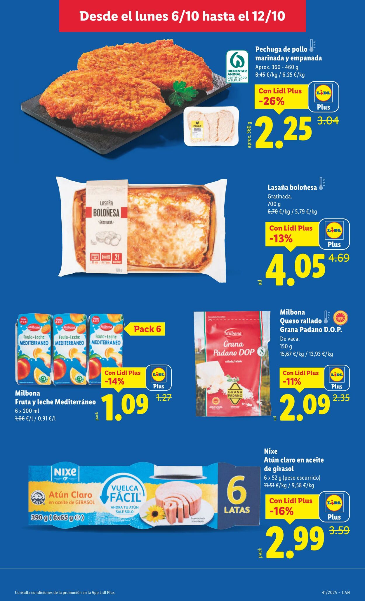 Folleto Lidl 06.10.2025 - 12.10.2025