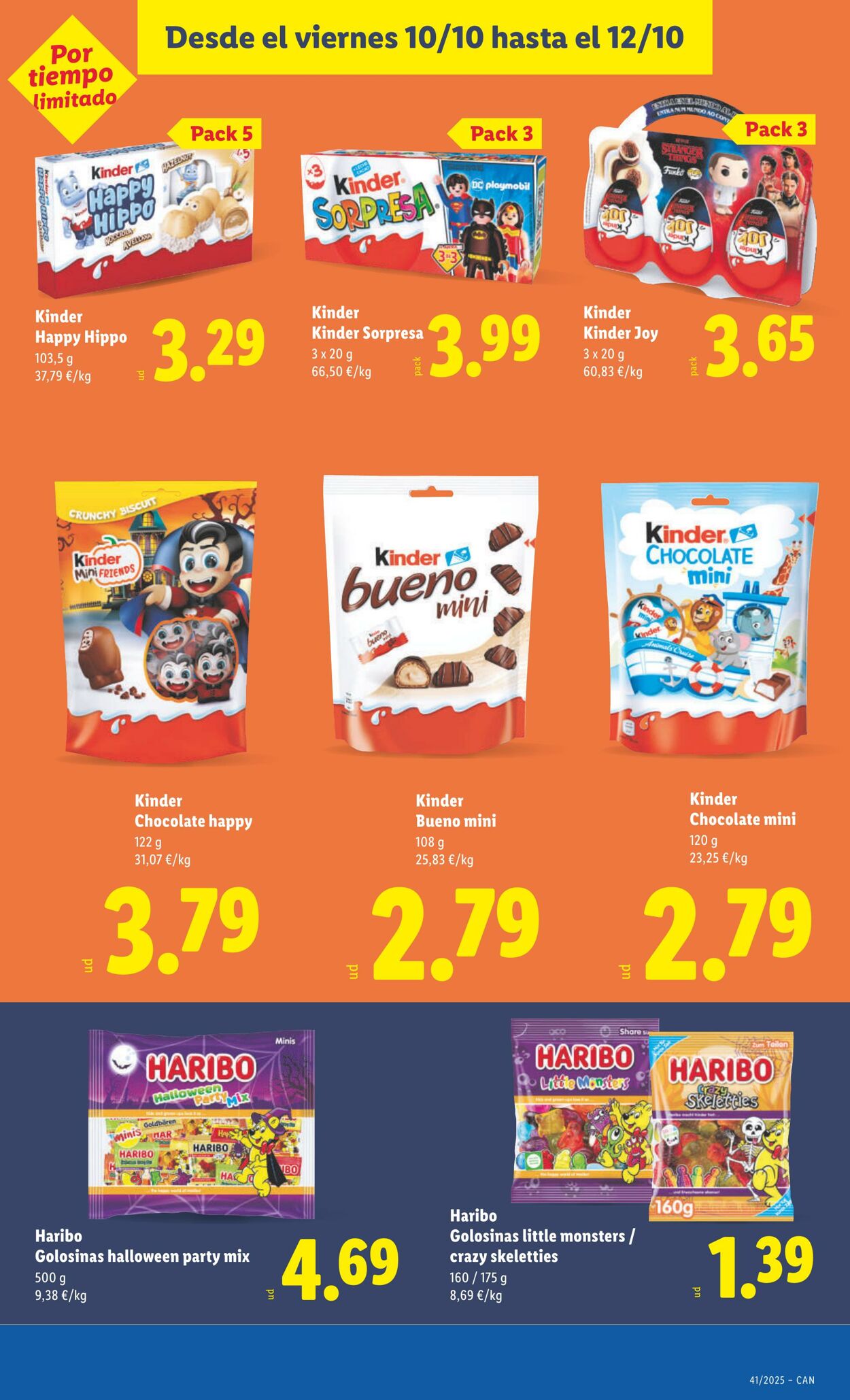 Folleto Lidl 06.10.2025 - 12.10.2025