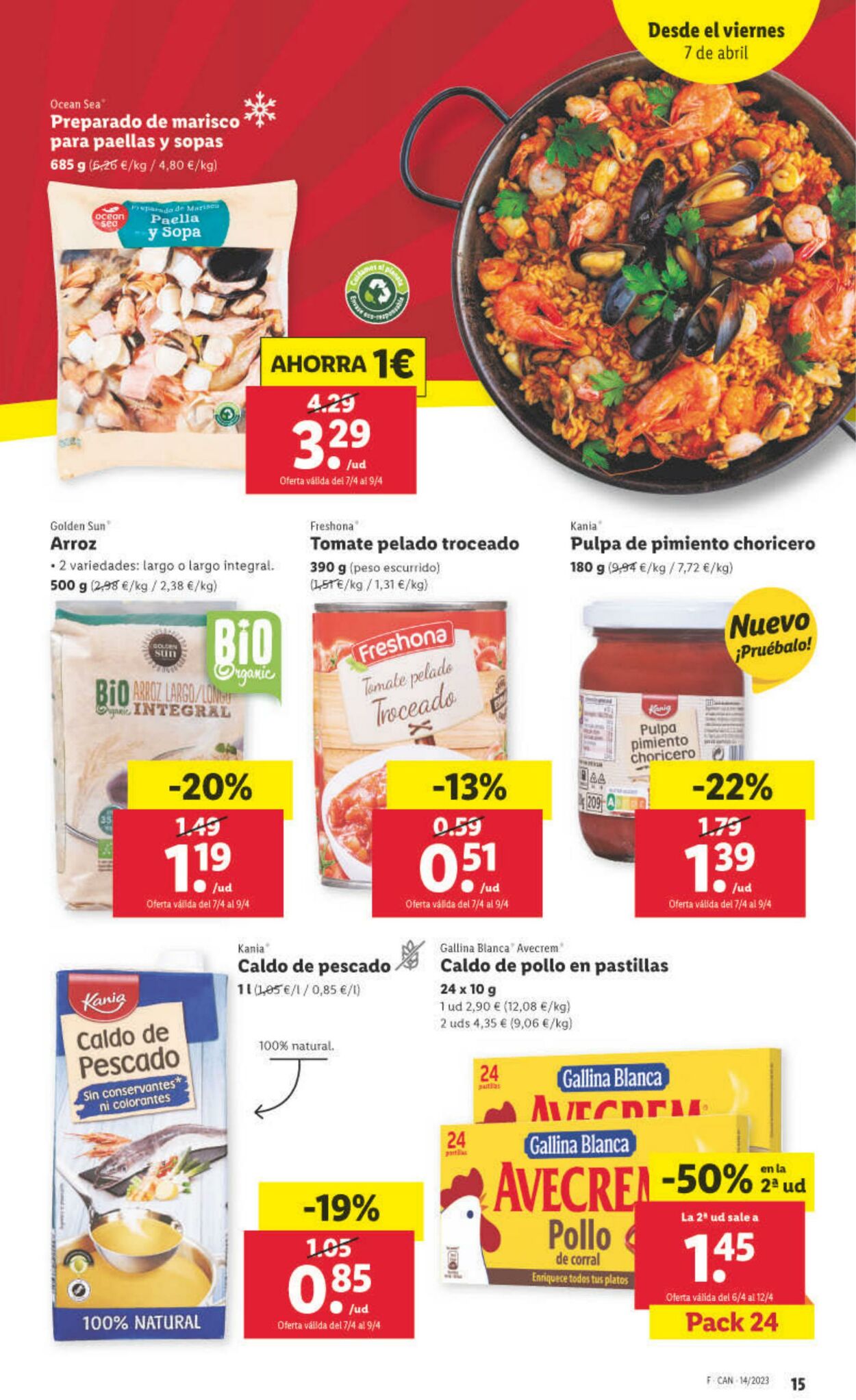 Folleto Lidl 06.04.2023 - 12.04.2023