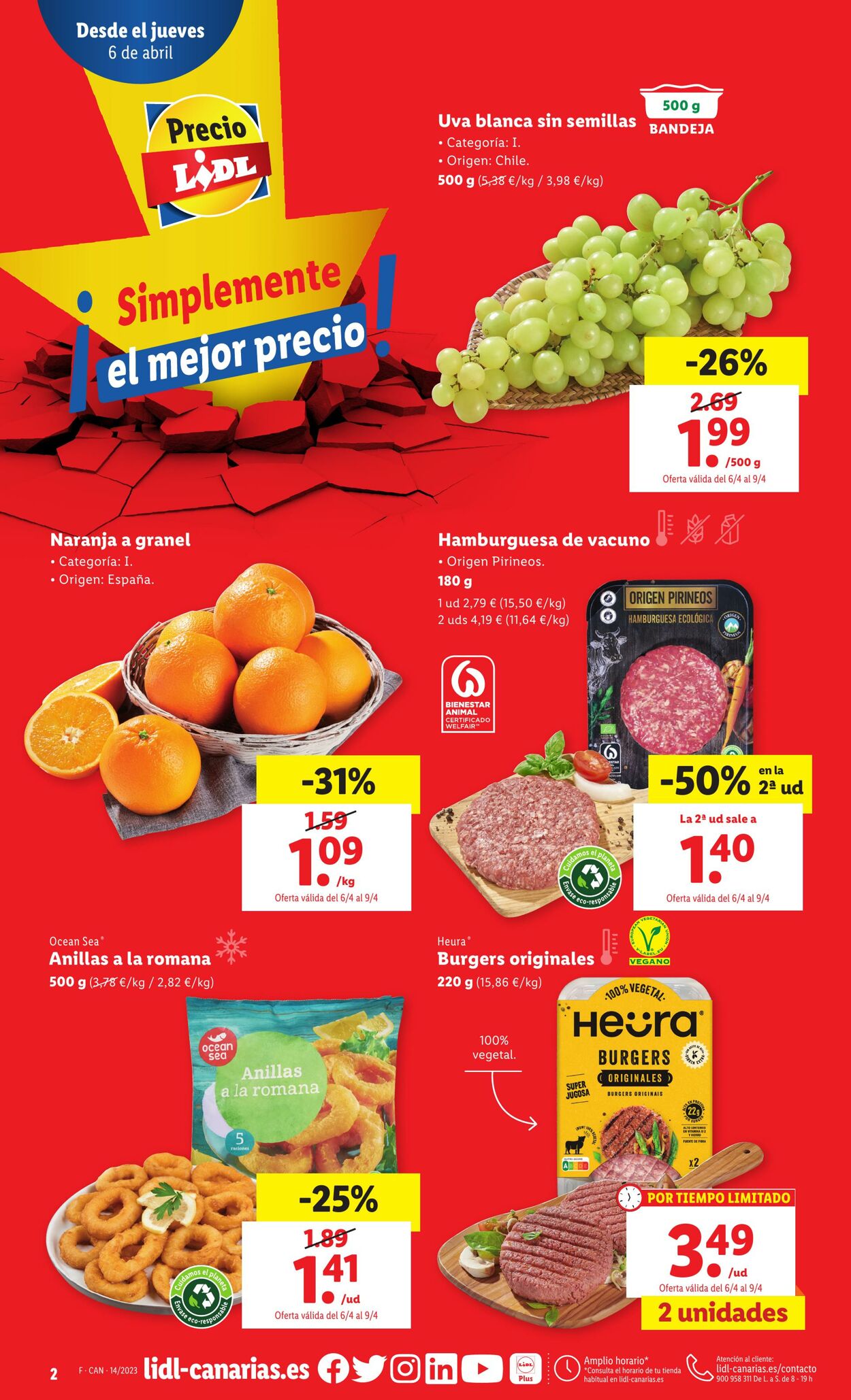 Folleto Lidl 06.04.2023 - 12.04.2023