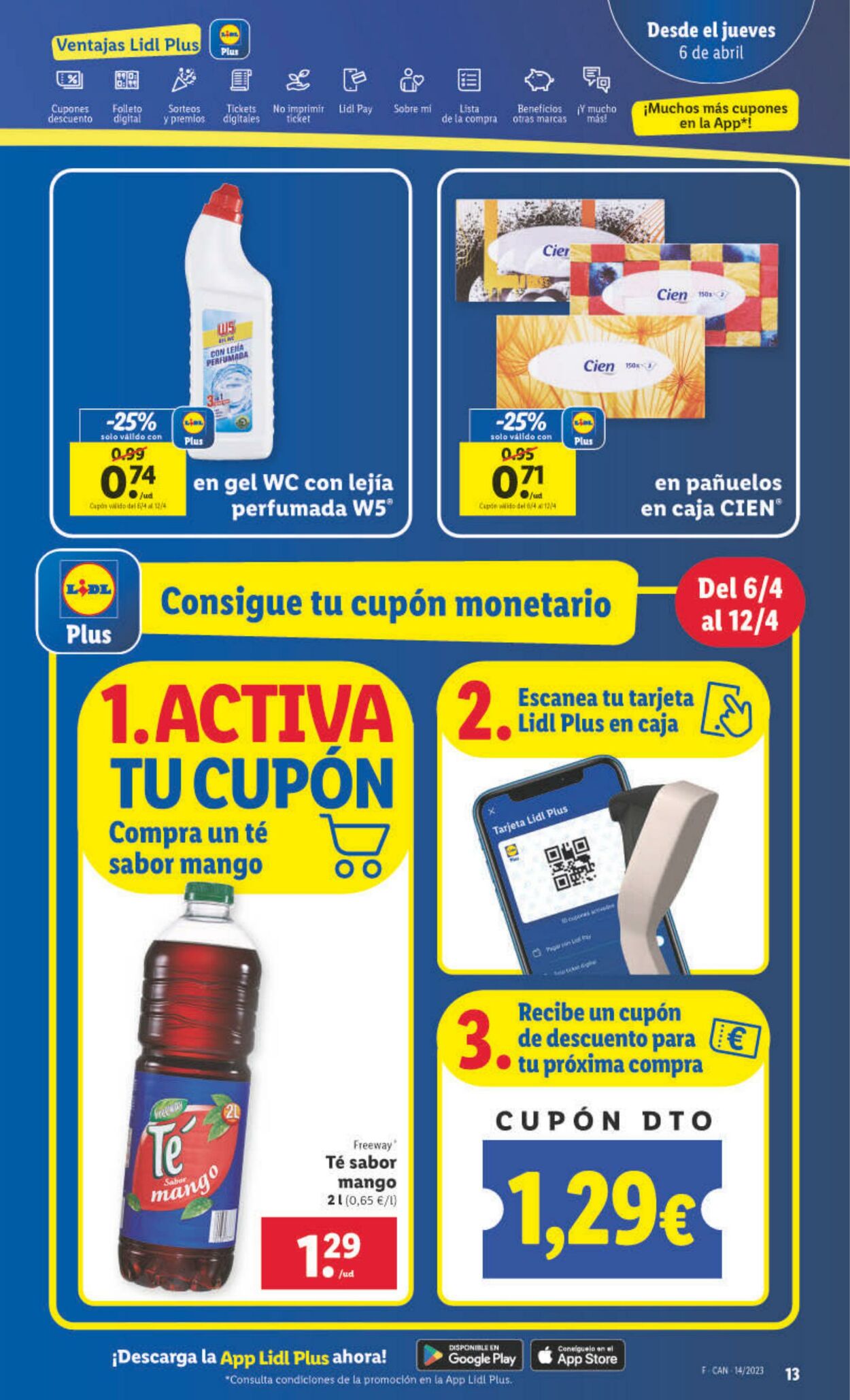 Folleto Lidl 06.04.2023 - 12.04.2023