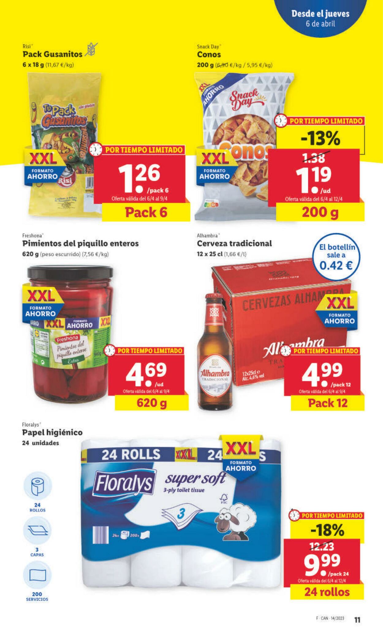 Folleto Lidl 06.04.2023 - 12.04.2023