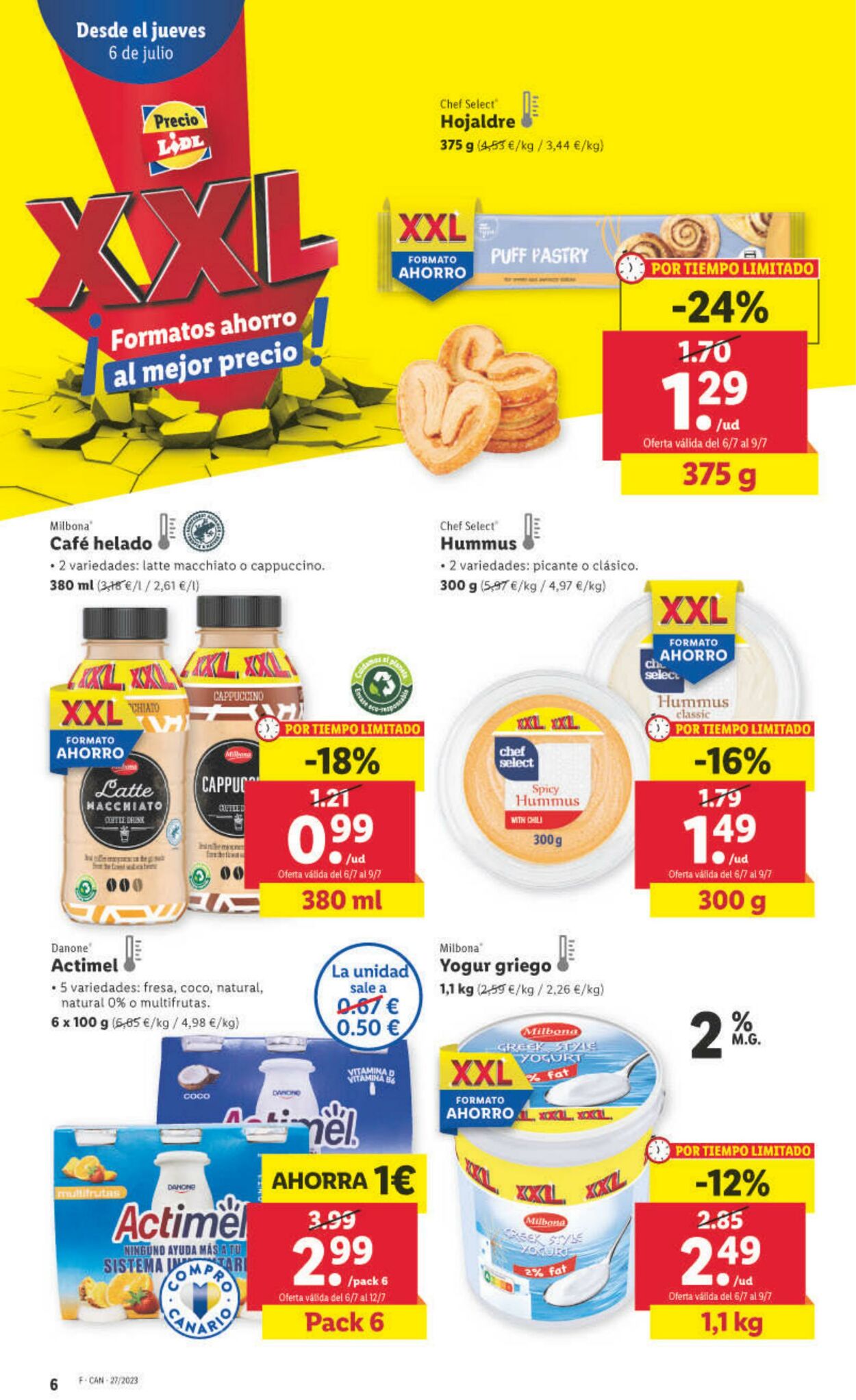 Folleto Lidl 06.07.2023 - 12.07.2023