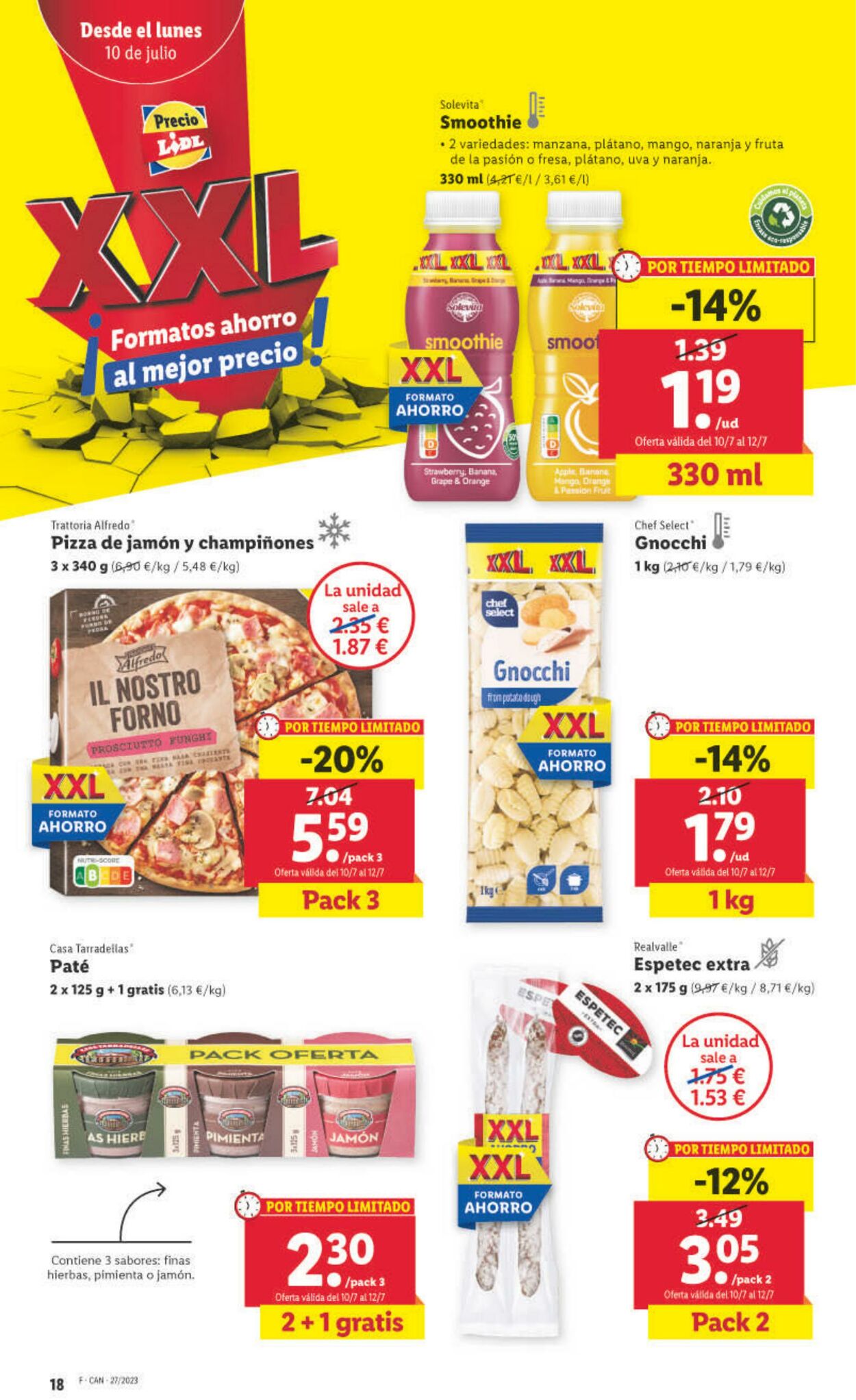 Folleto Lidl 06.07.2023 - 12.07.2023