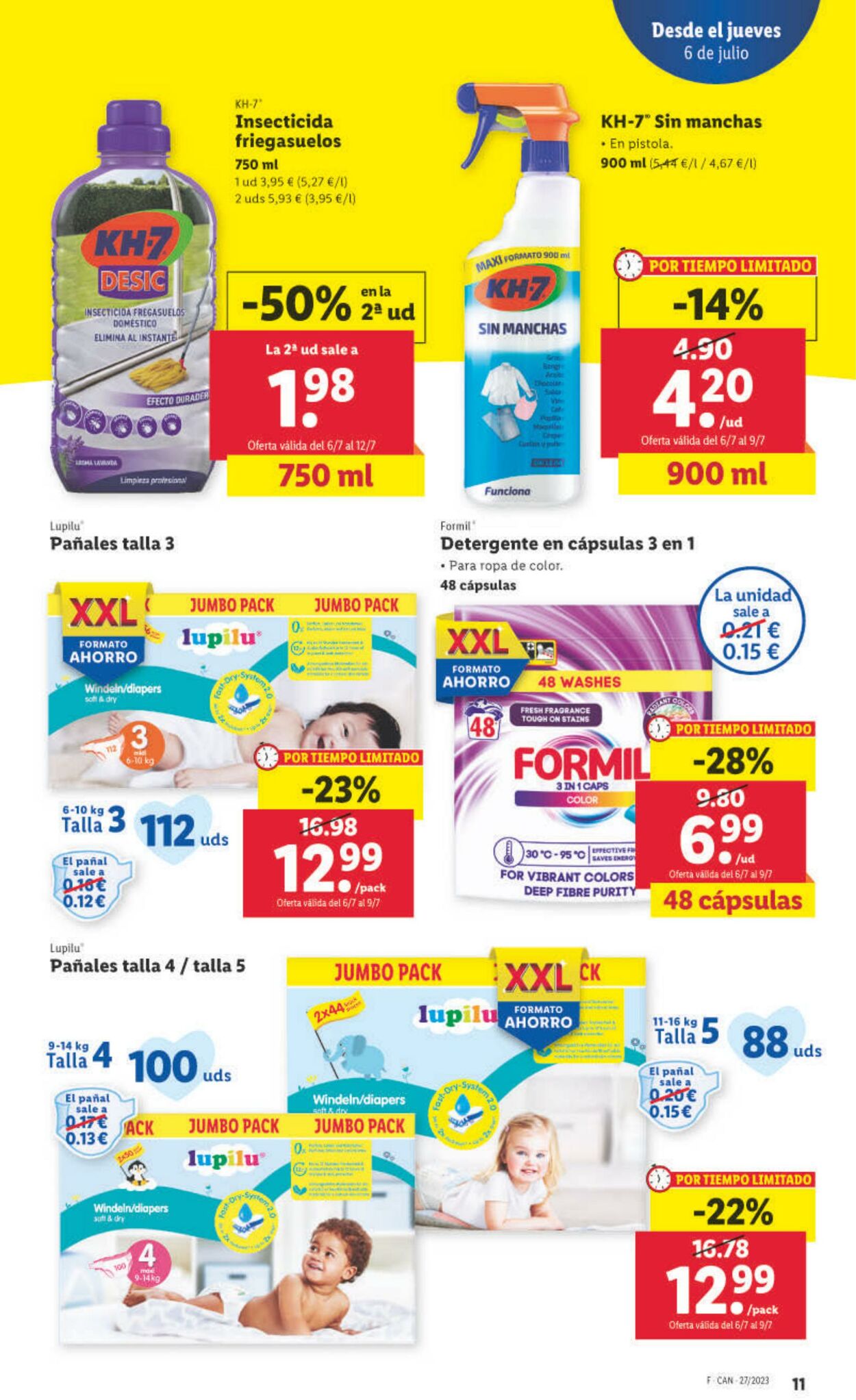 Folleto Lidl 06.07.2023 - 12.07.2023