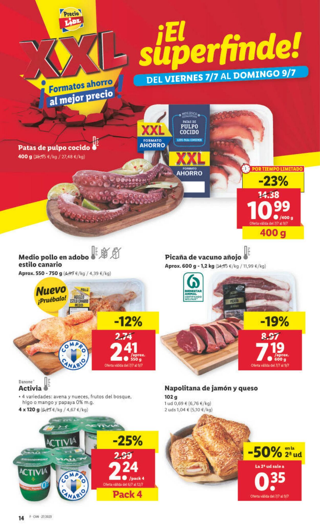 Folleto Lidl 06.07.2023 - 12.07.2023