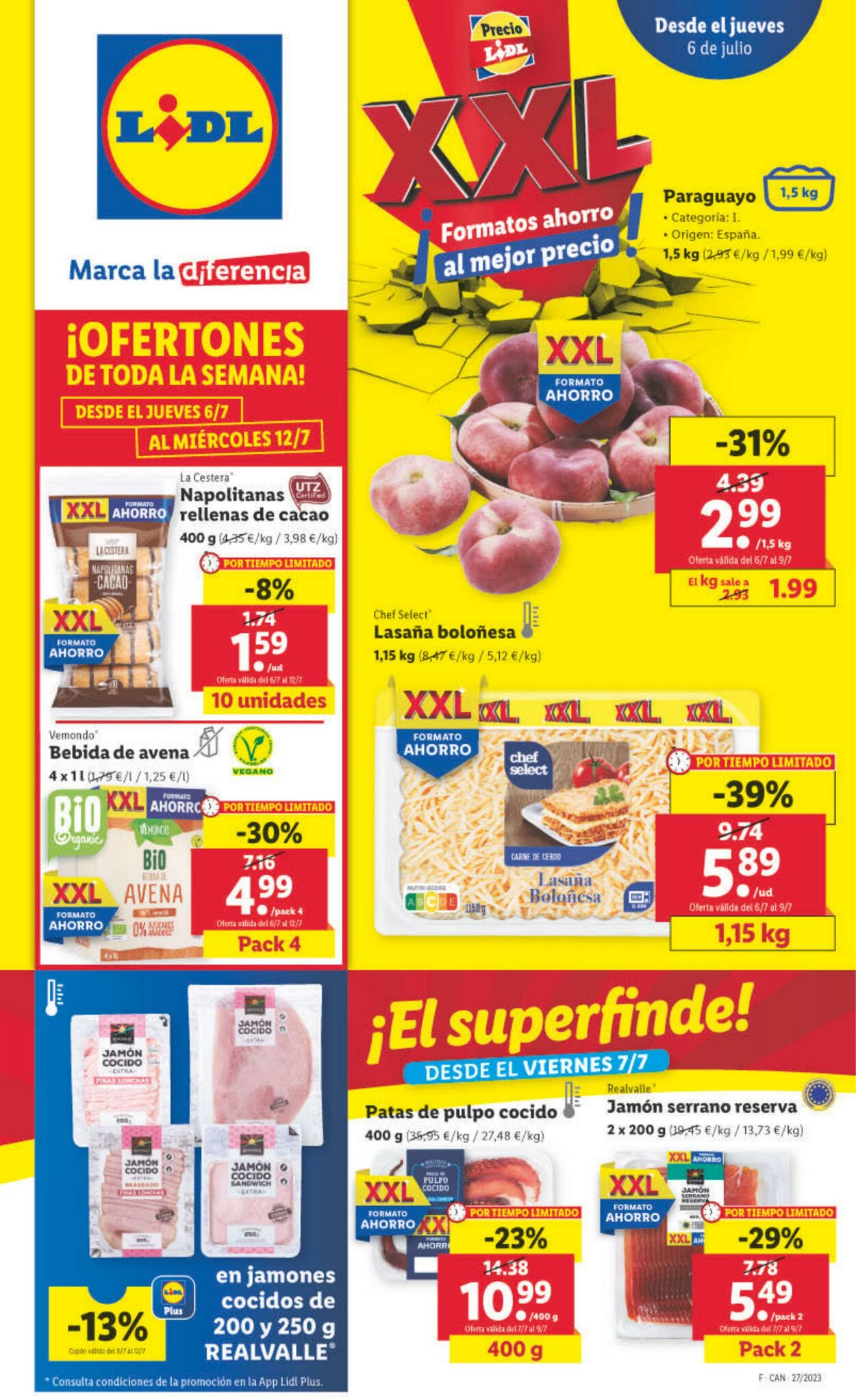 Folleto Lidl 06.07.2023 - 12.07.2023