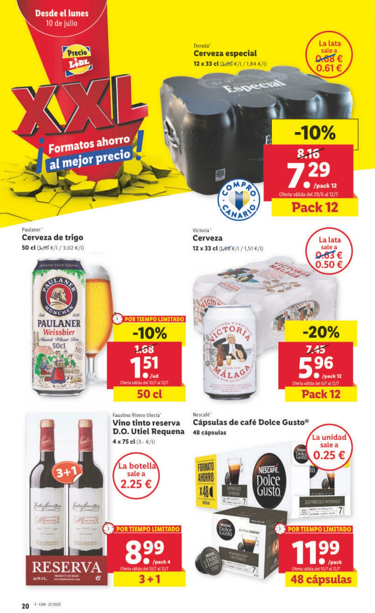 Folleto Lidl 06.07.2023 - 12.07.2023