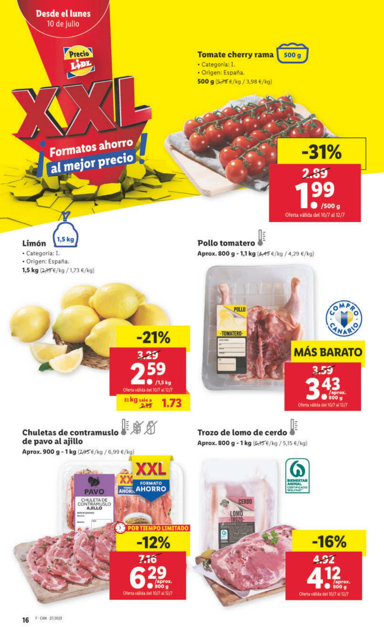 Folleto Lidl 06.07.2023 - 12.07.2023