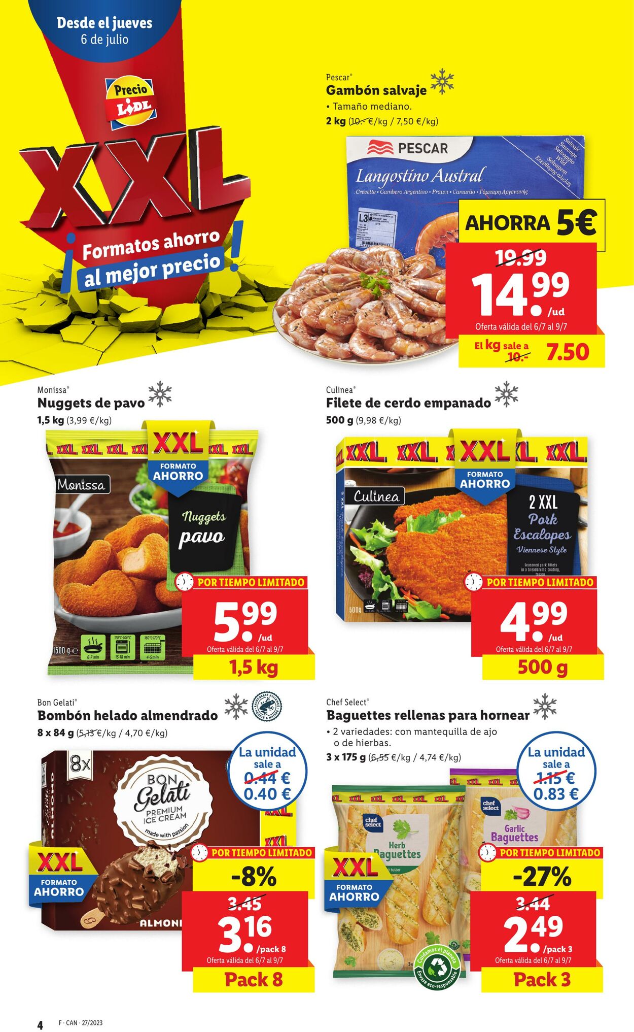 Folleto Lidl 06.07.2023 - 12.07.2023