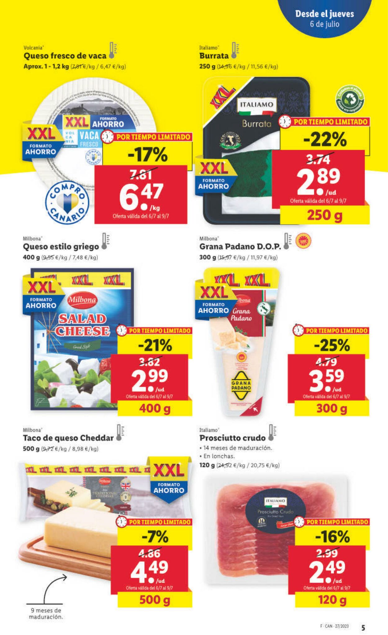 Folleto Lidl 06.07.2023 - 12.07.2023